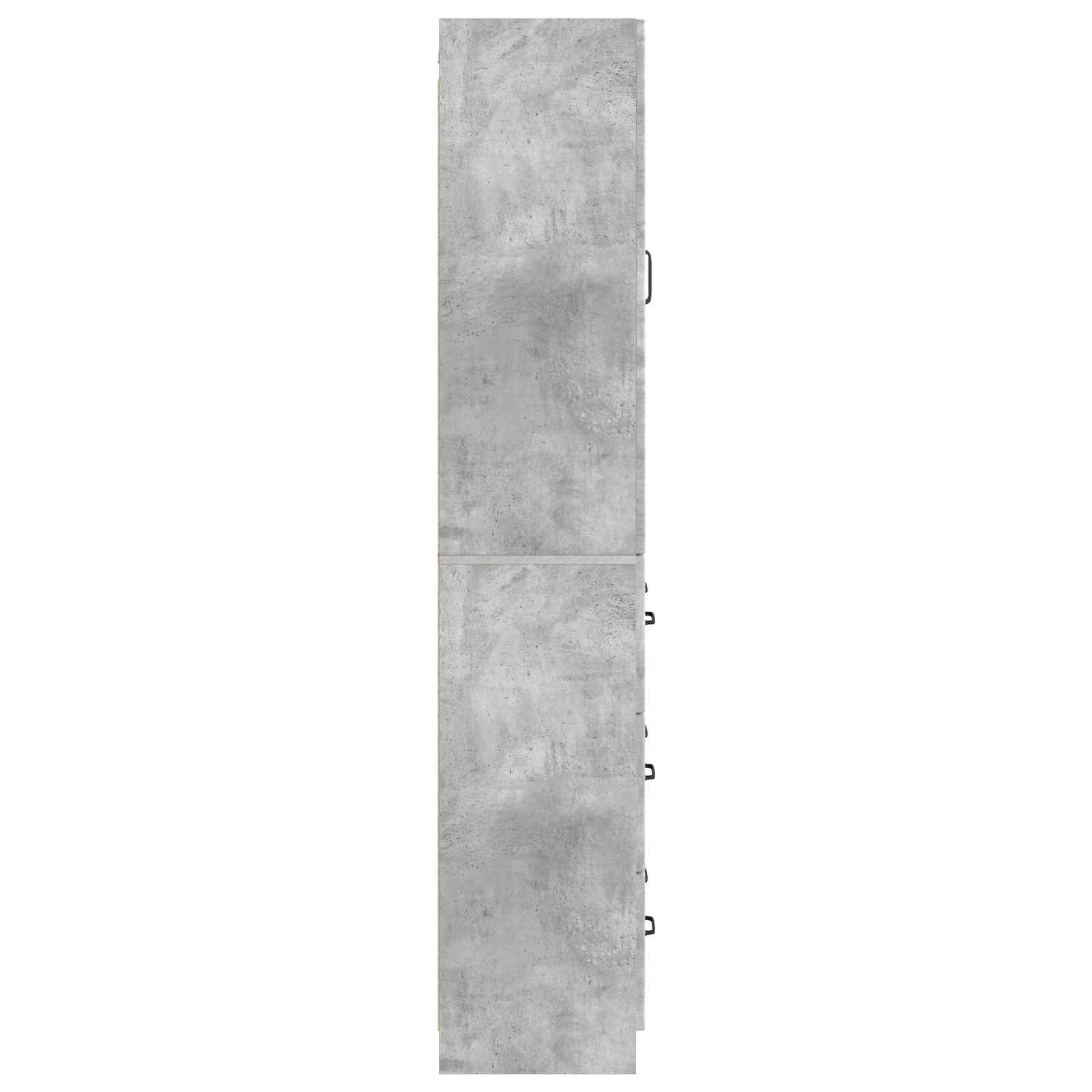 Kastenset 2 pcs Betongrijs 66 x 34,5 x 87 cm Bewerkt hout – afbeelding 6