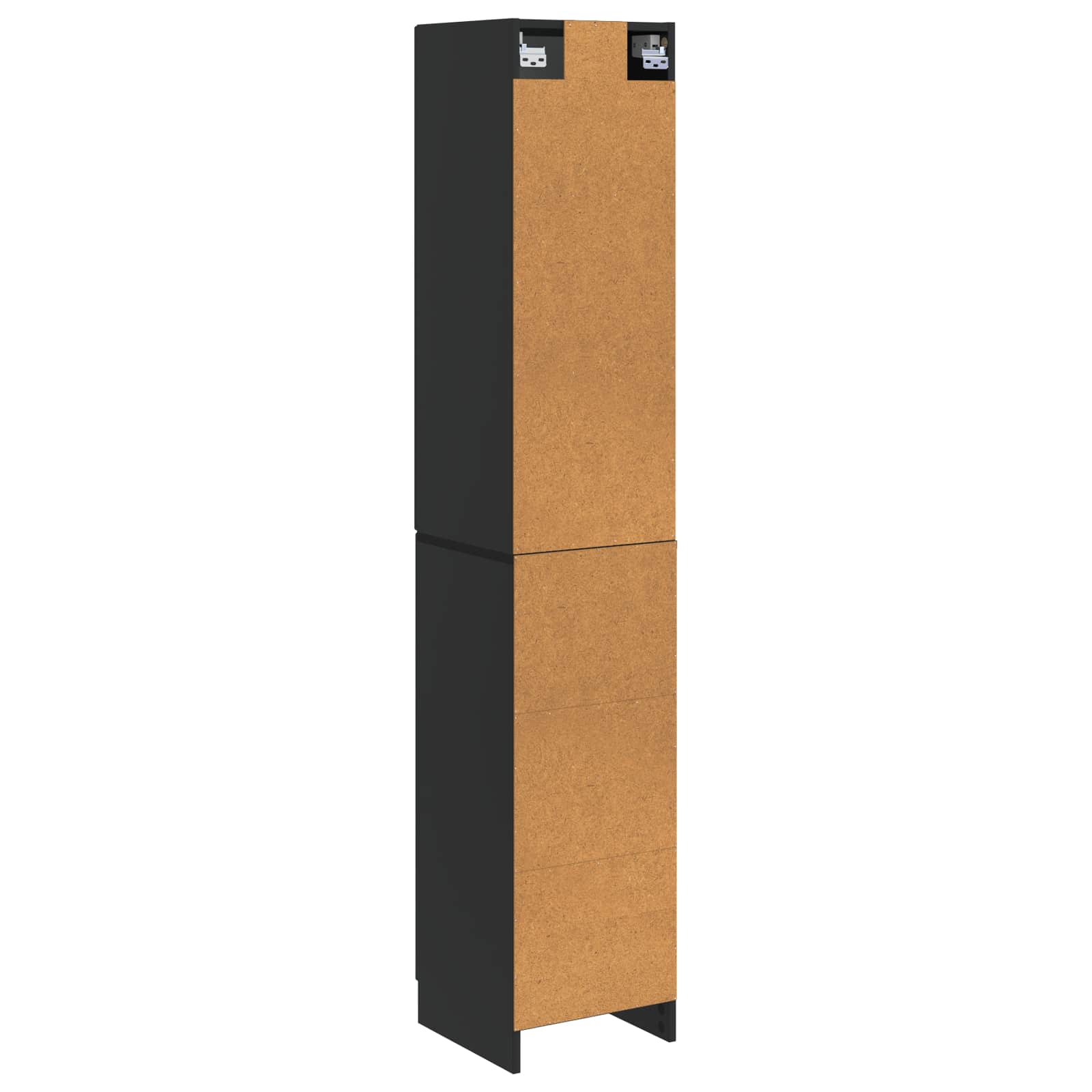 Kastenset 2 pcs Zwart 33 x 34,5 x 87 cm Bewerkt hout – afbeelding 7