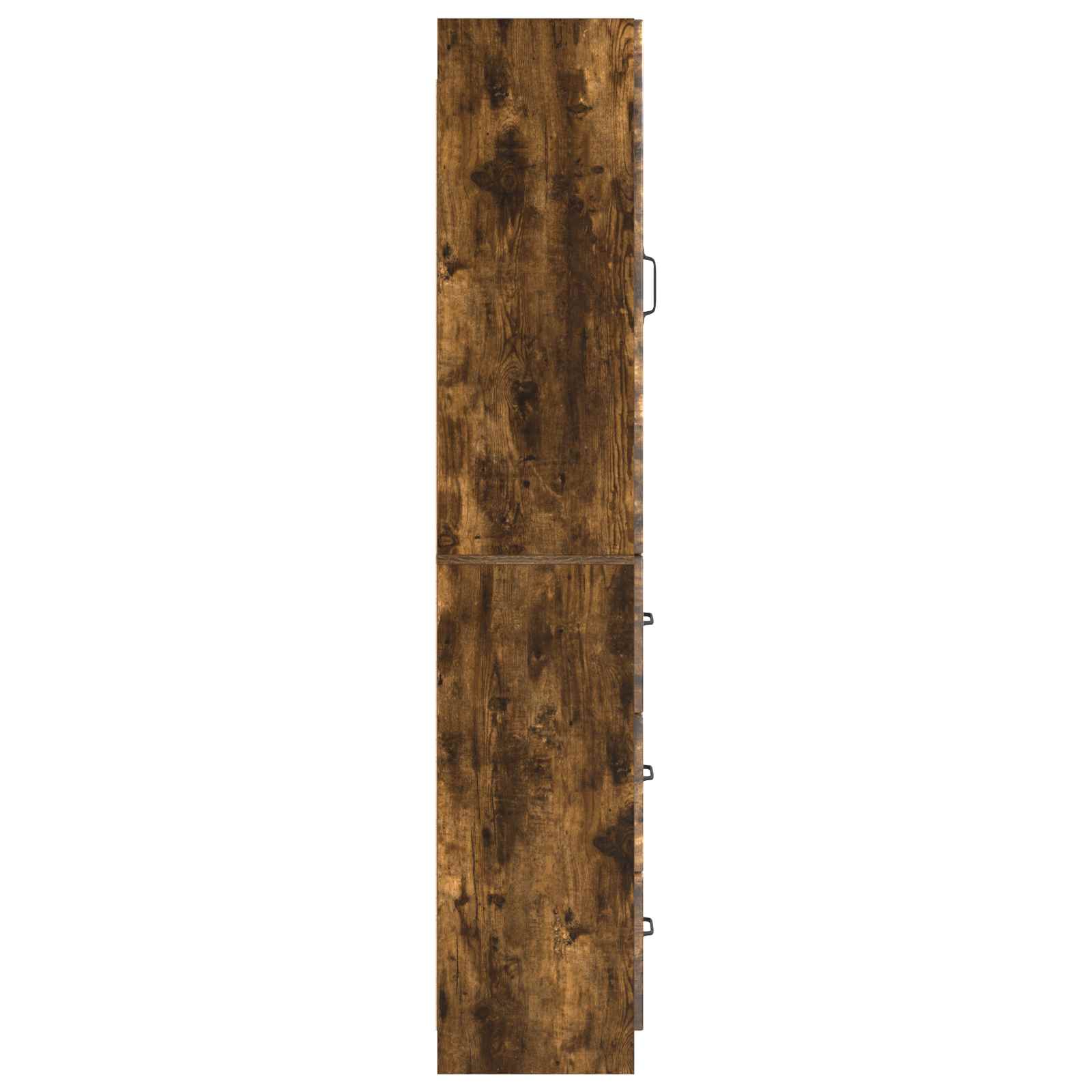 Kastenset 2 pcs Gerookt eiken 33 x 34,5 x 87 cm Bewerkt hout – afbeelding 6