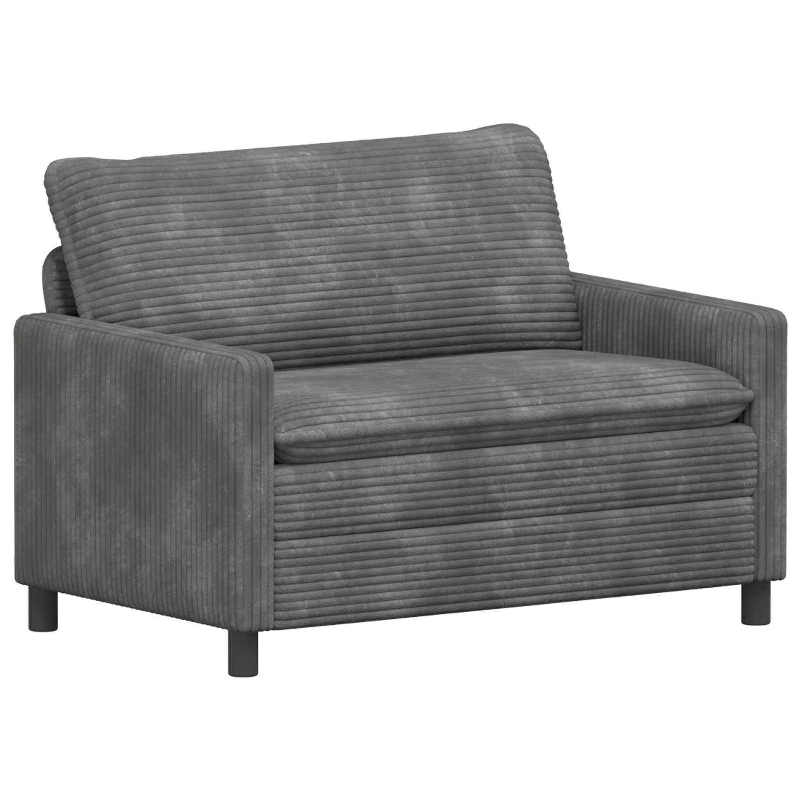 Bankstel 2 pcs Lichtgrijs Polyester – afbeelding 4