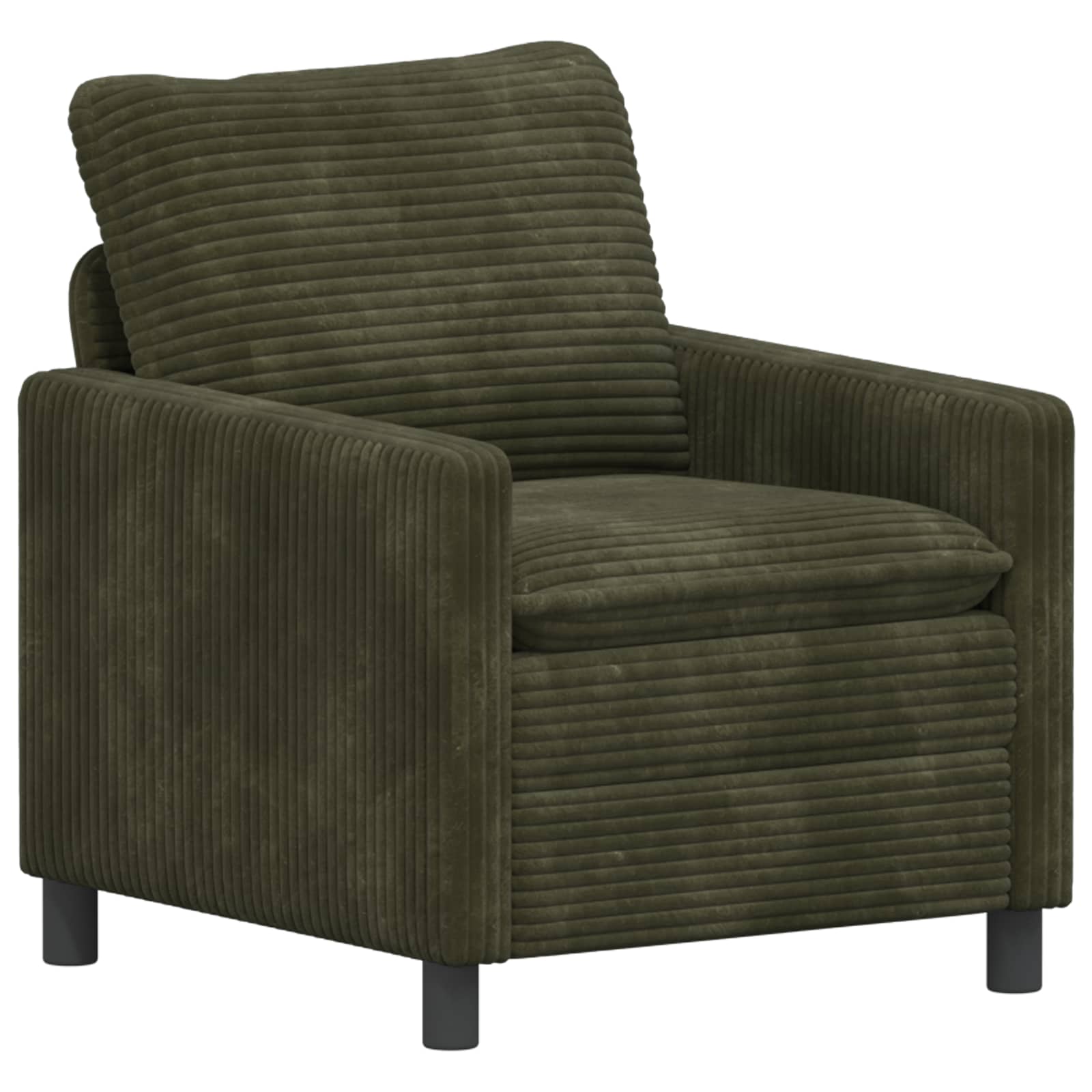 Bankstel 2 pcs Groen Polyester – afbeelding 3