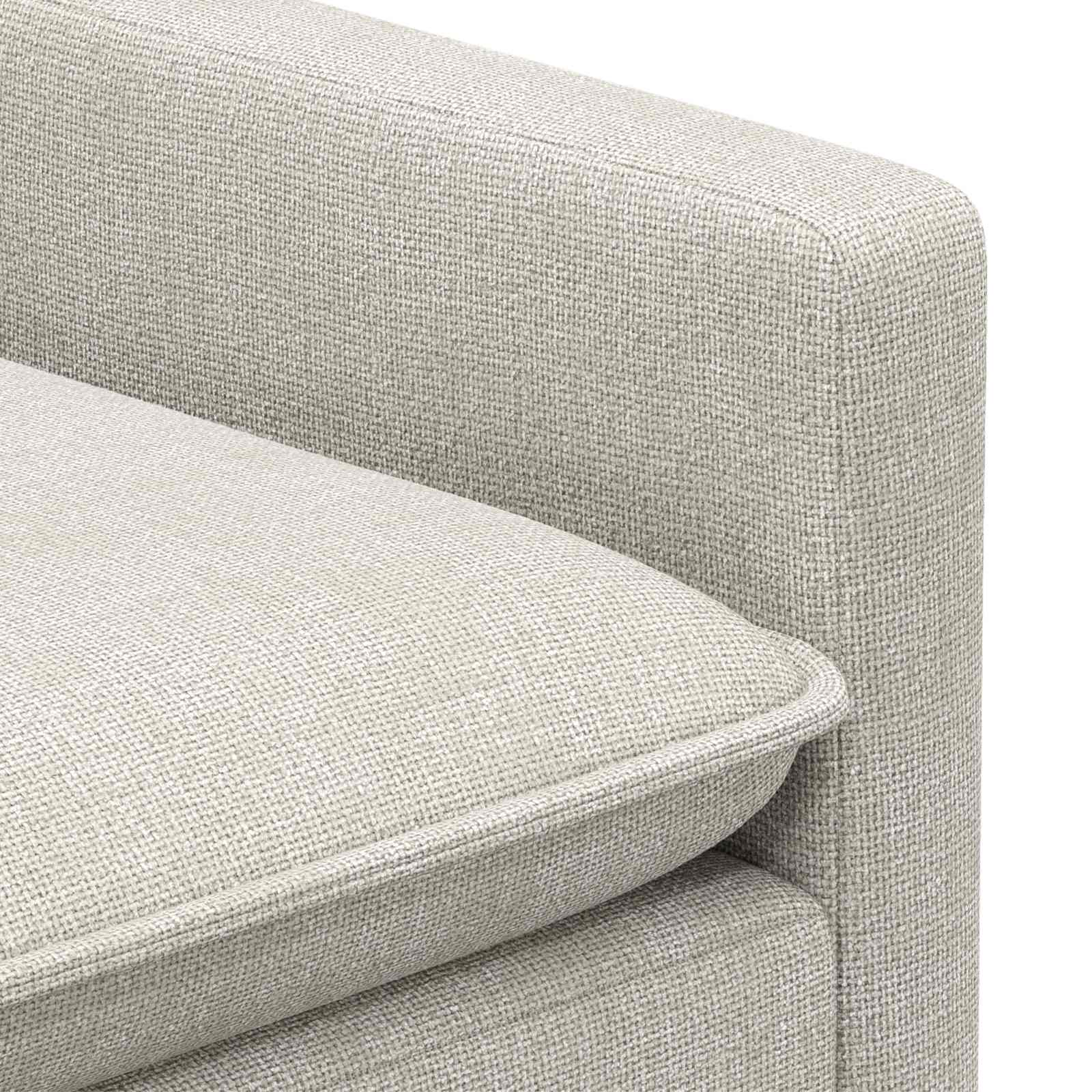 Bankstel 2 pcs Crèmekleurig Polyester – afbeelding 5