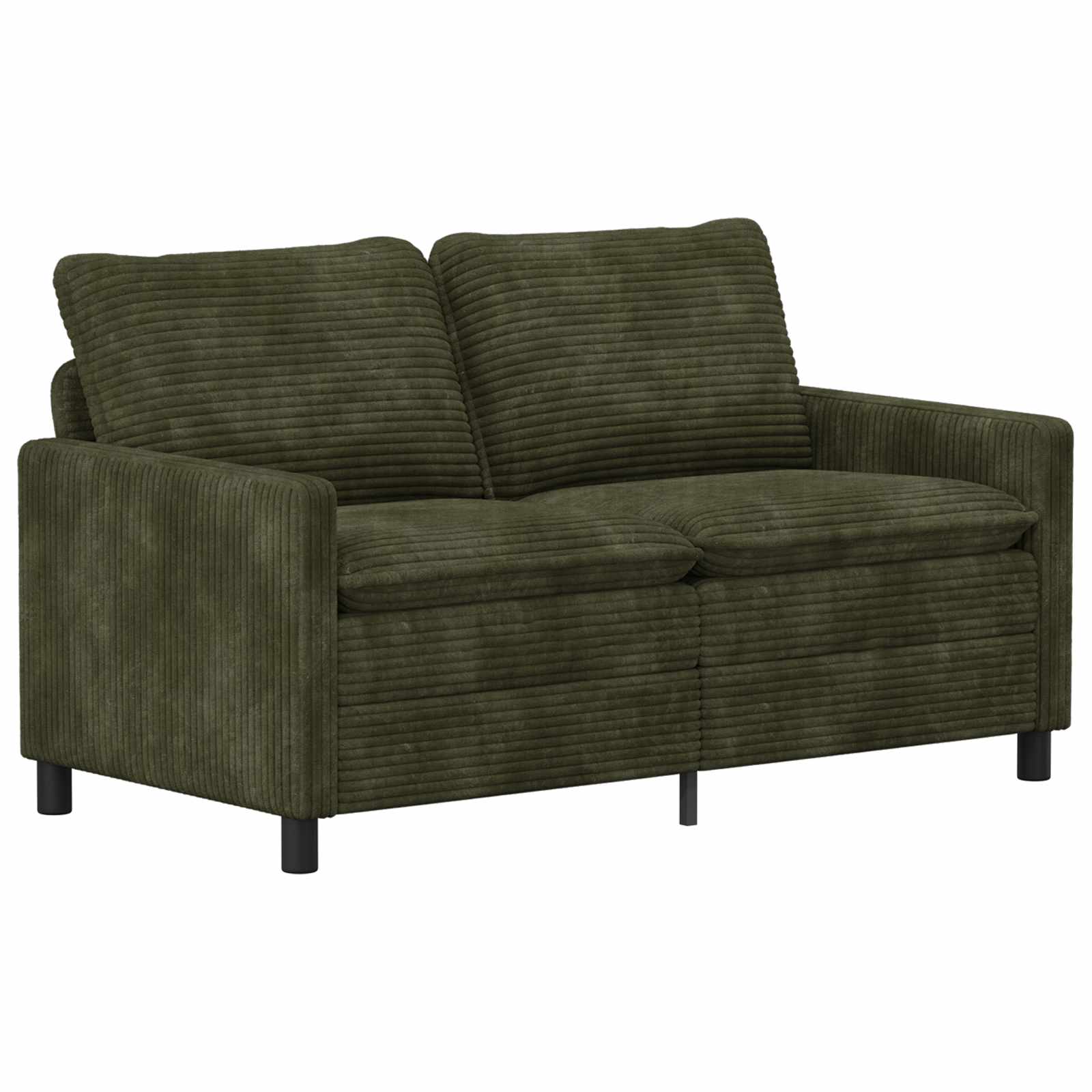 Bankstel 2 pcs Groen Polyester – afbeelding 4
