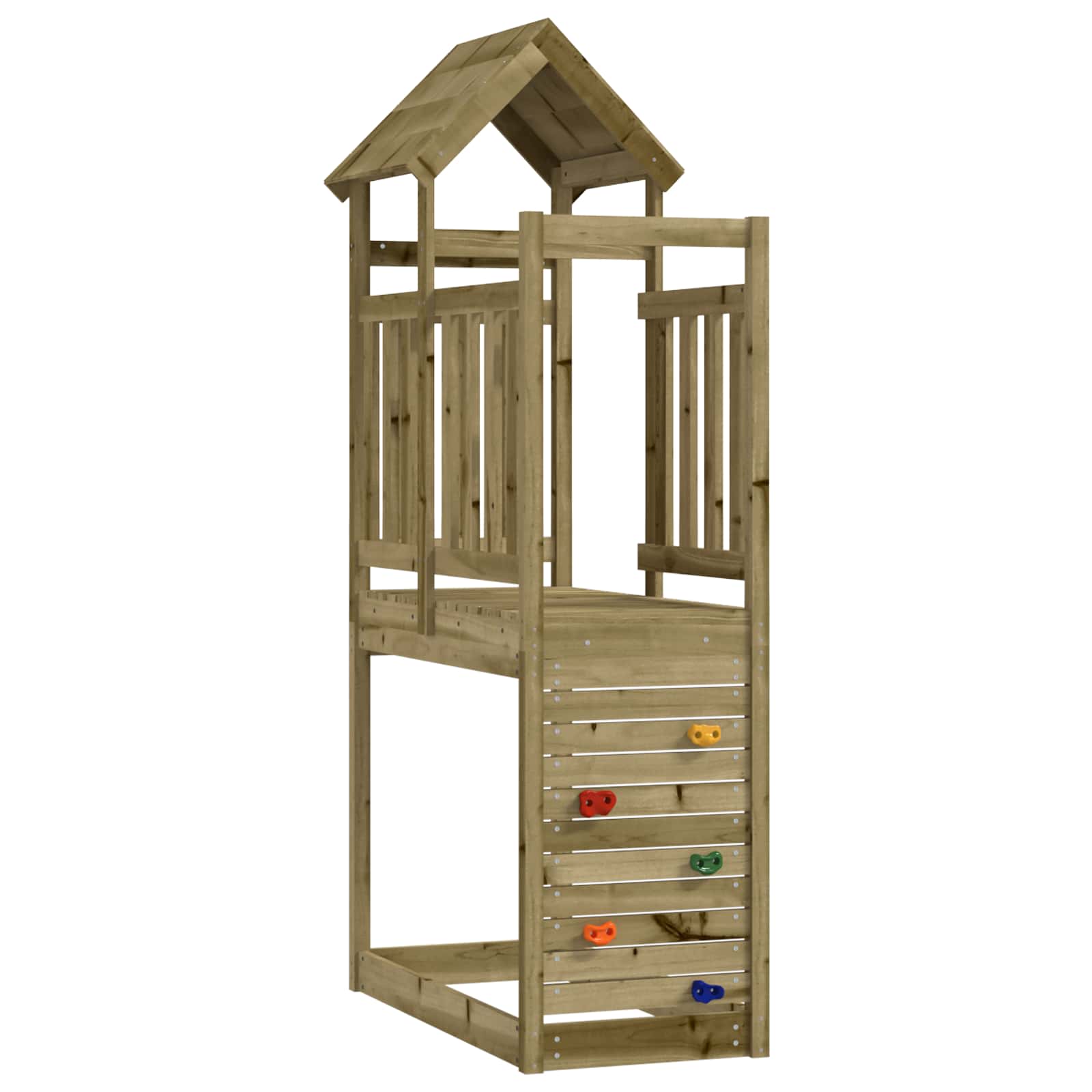 Speeltoren Bruin 53 x 110,5 x 214 cm Massief geïmpregneerd hout