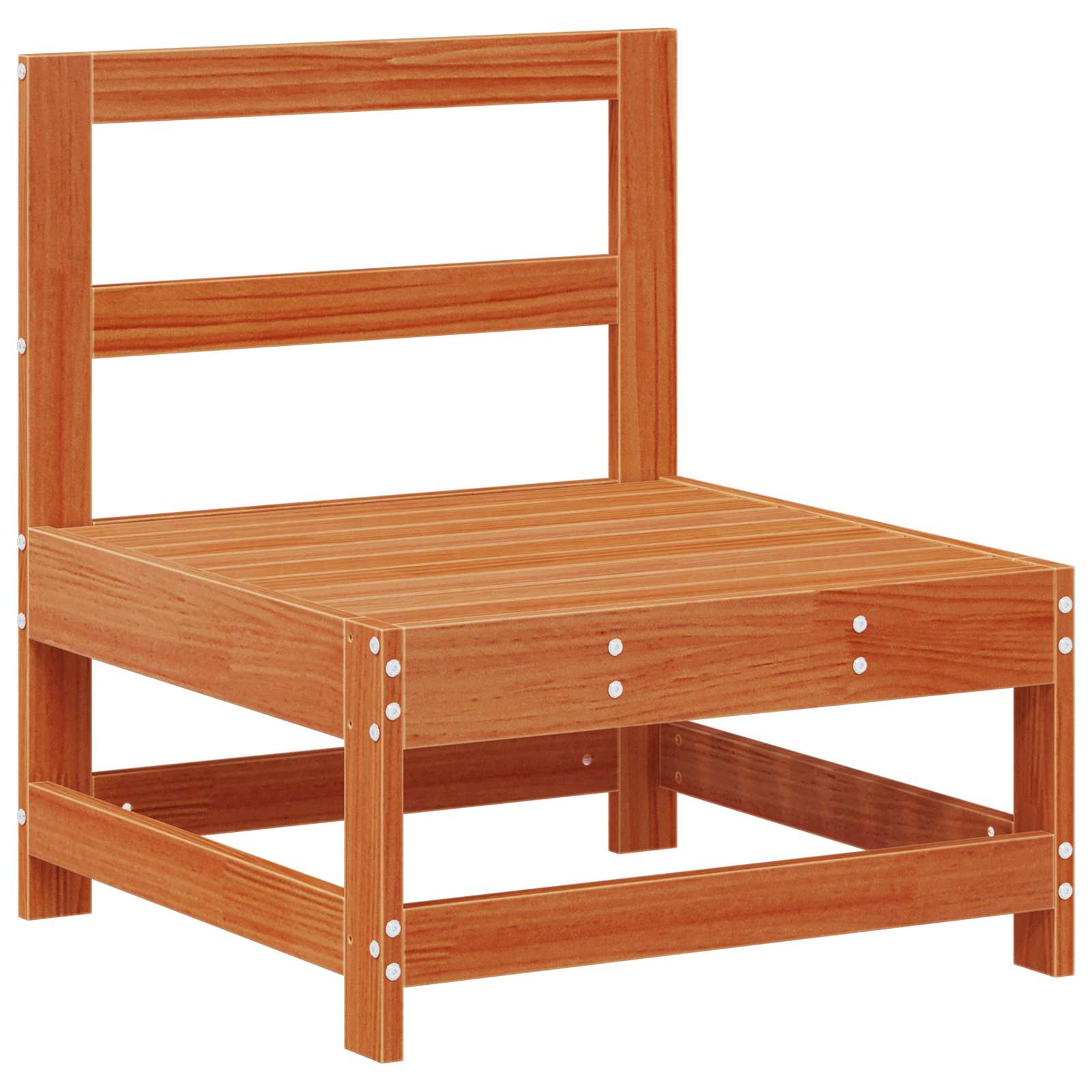 Tuin loungeset 6 pcs Wasbruin Massief grenenhout – afbeelding 4