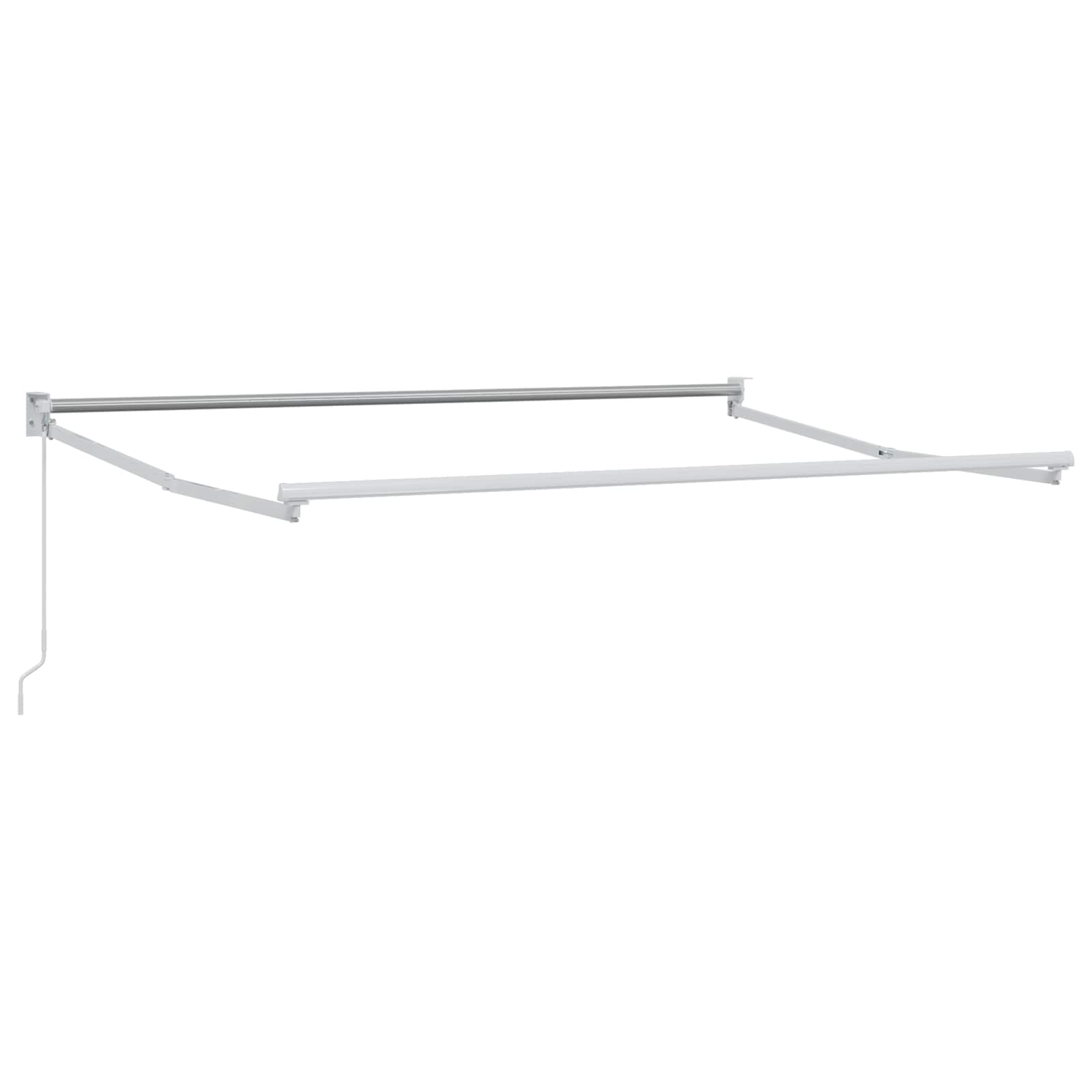 Uitschuifbare luifel Bruin 3 x 2 m 100% Polyester en Aluminium – afbeelding 3