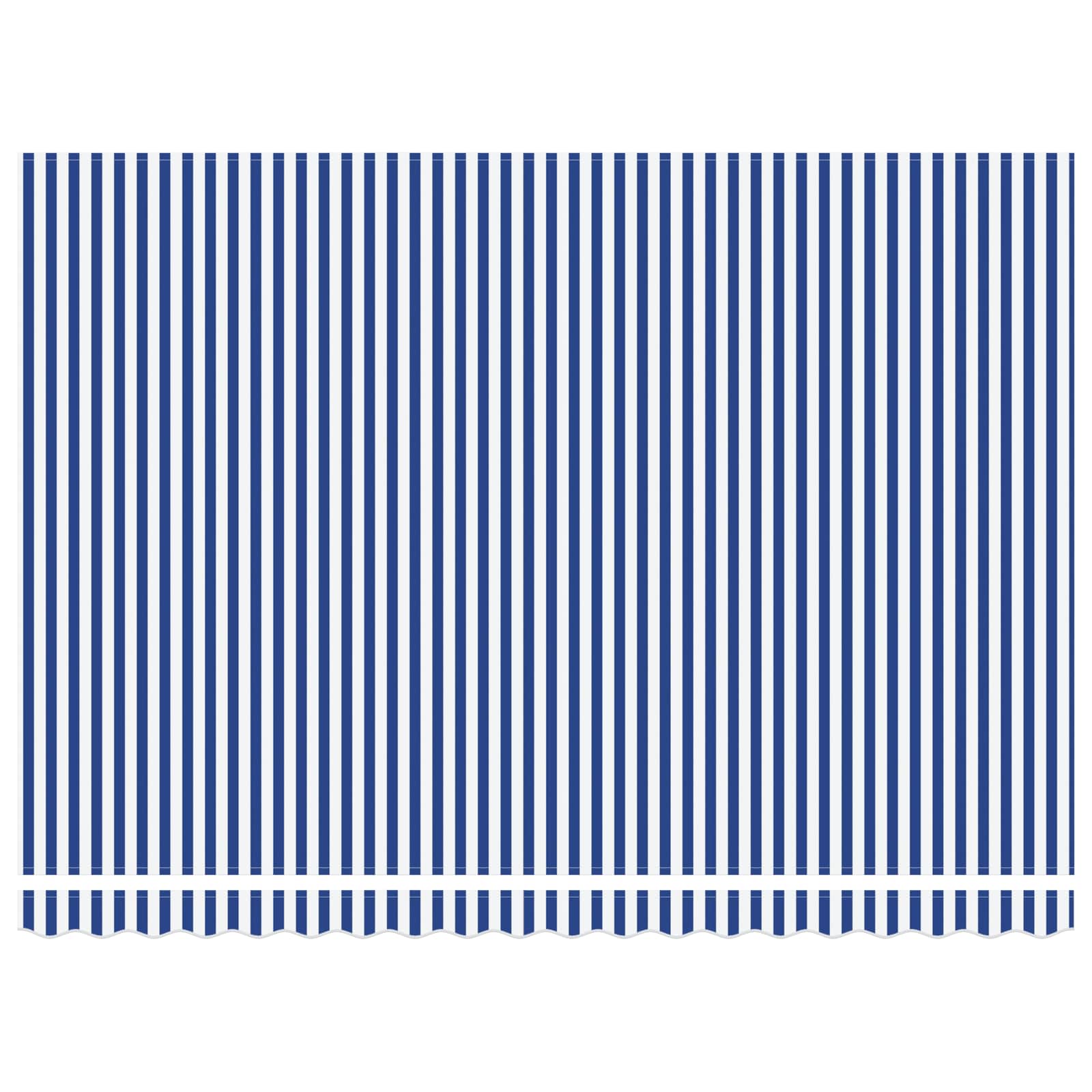 Elektrisch Uittrekbaar Zonnescherm Blauw en Wit 4 x 2 m – afbeelding 6