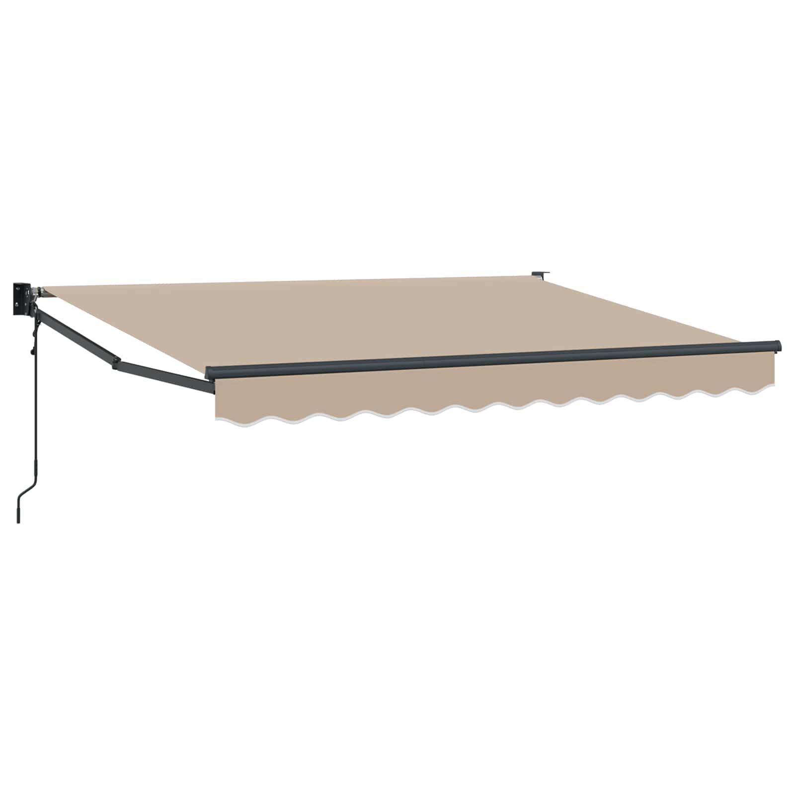 Elektrisch Uittrekbaar Zonnescherm Beige 3,5 x 2 m – afbeelding 2