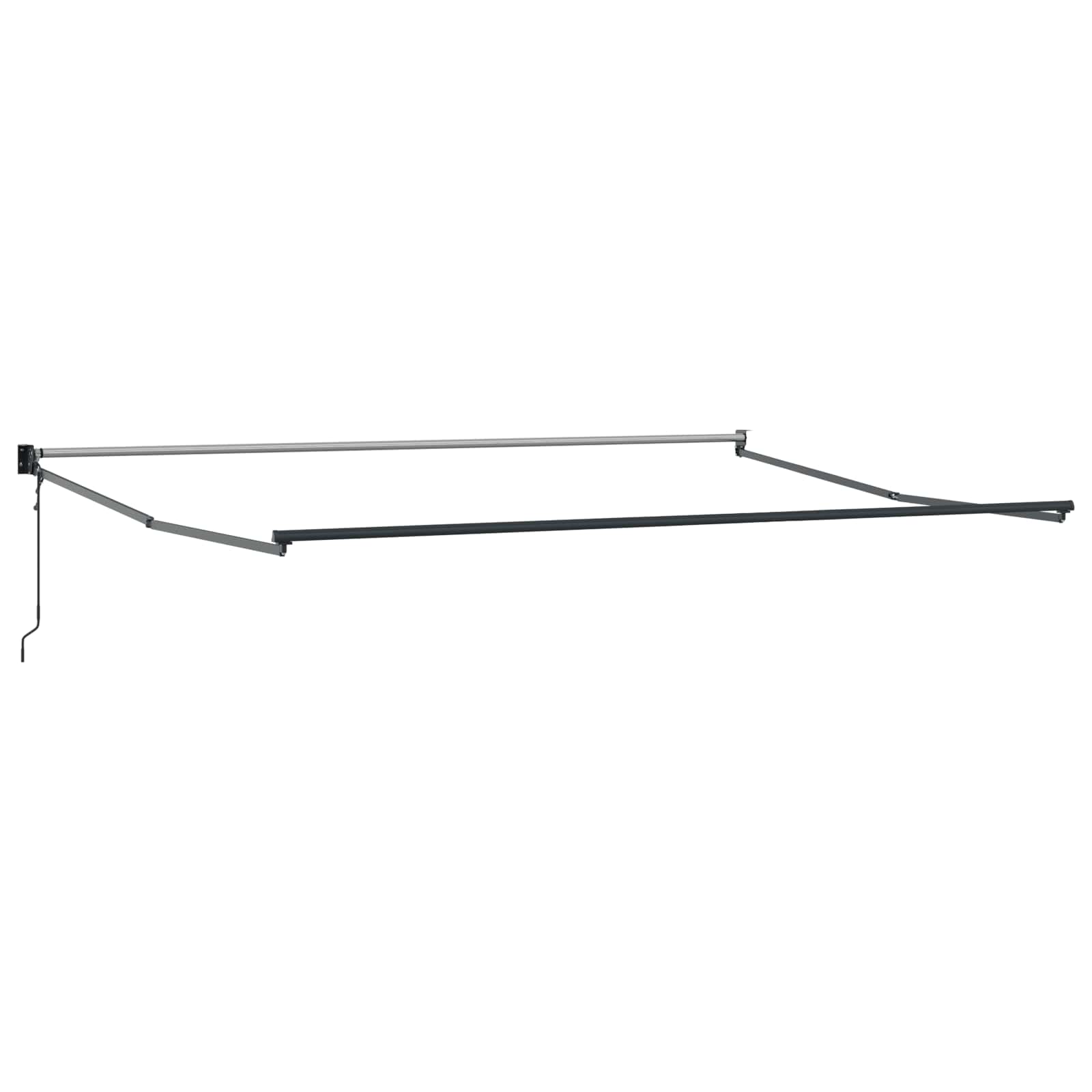 Markies Groen en Wit 4 x 2 m Polyester en Metaal – afbeelding 3