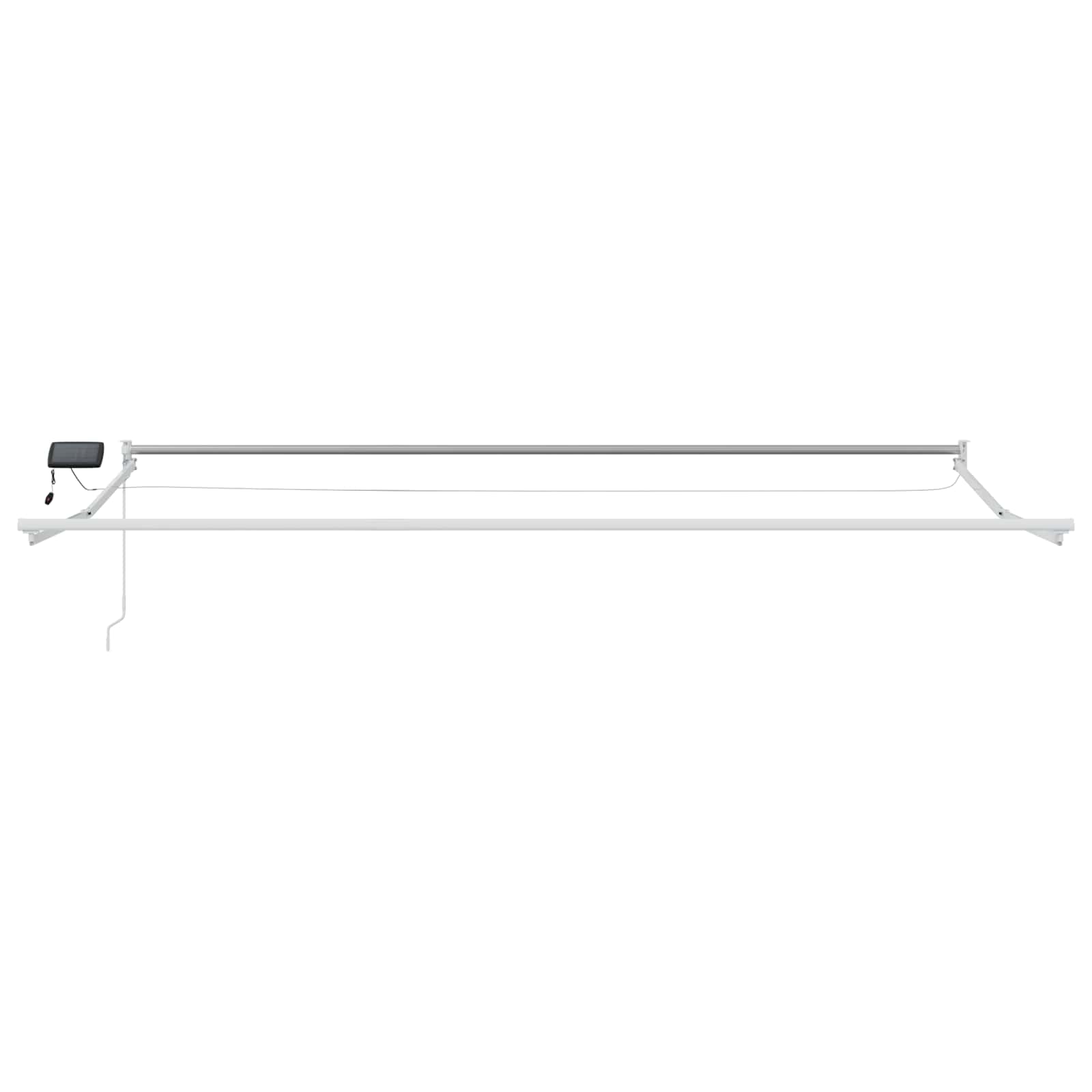 Handbediende luifel met LED's Groen en Wit 4 x 2 m – afbeelding 7