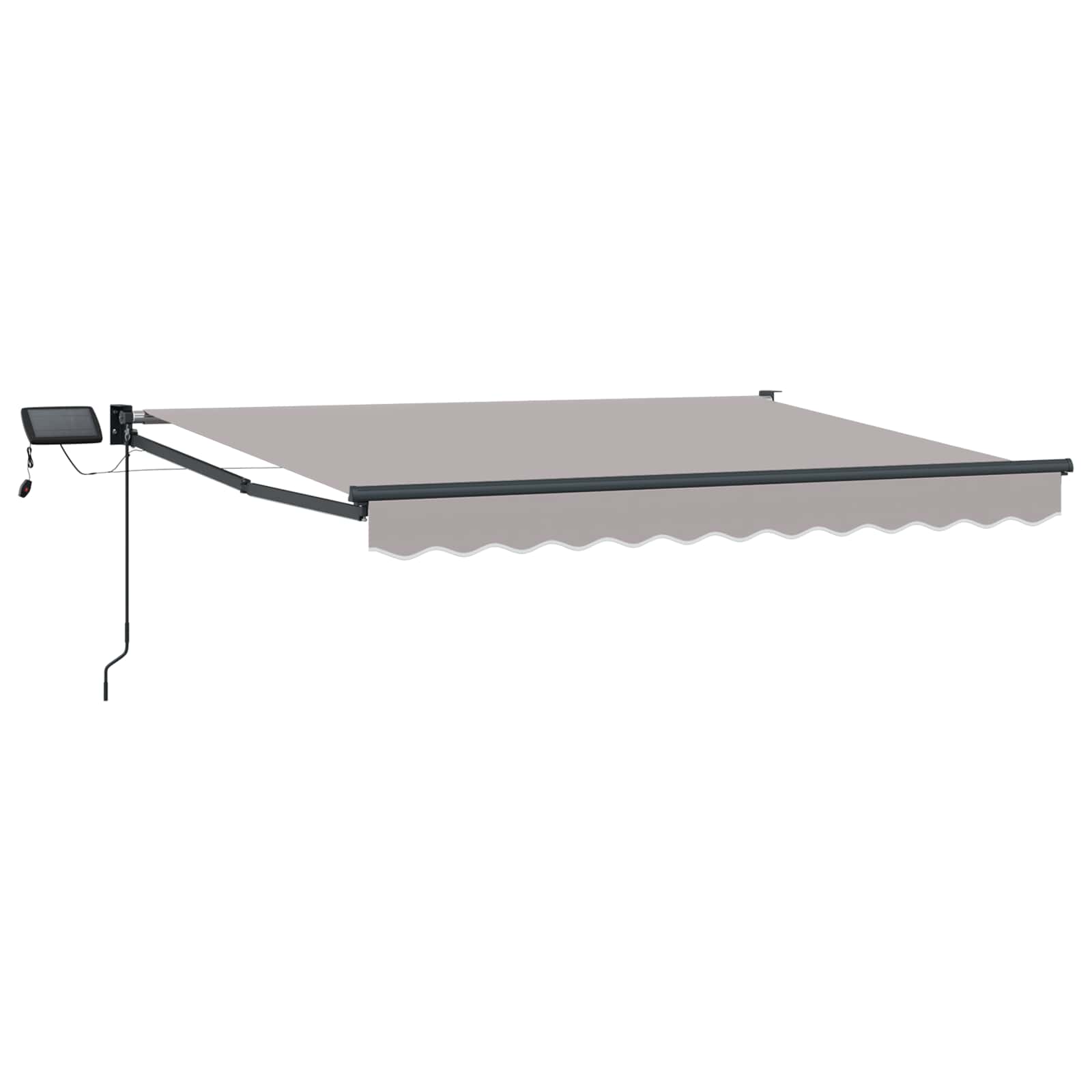 Handbediende luifel met LED's 3,5 x 2 m – afbeelding 2