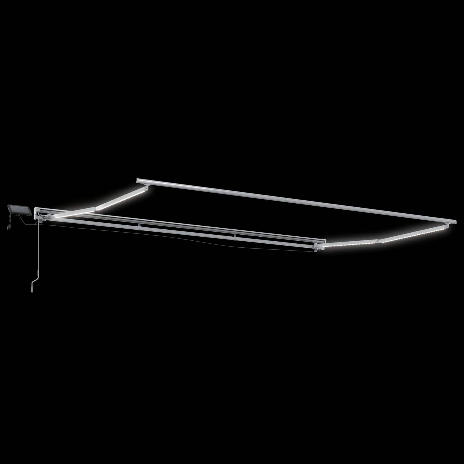 Handmatige Luifelhouder met LED's 4,5 × 3,5 m – afbeelding 6