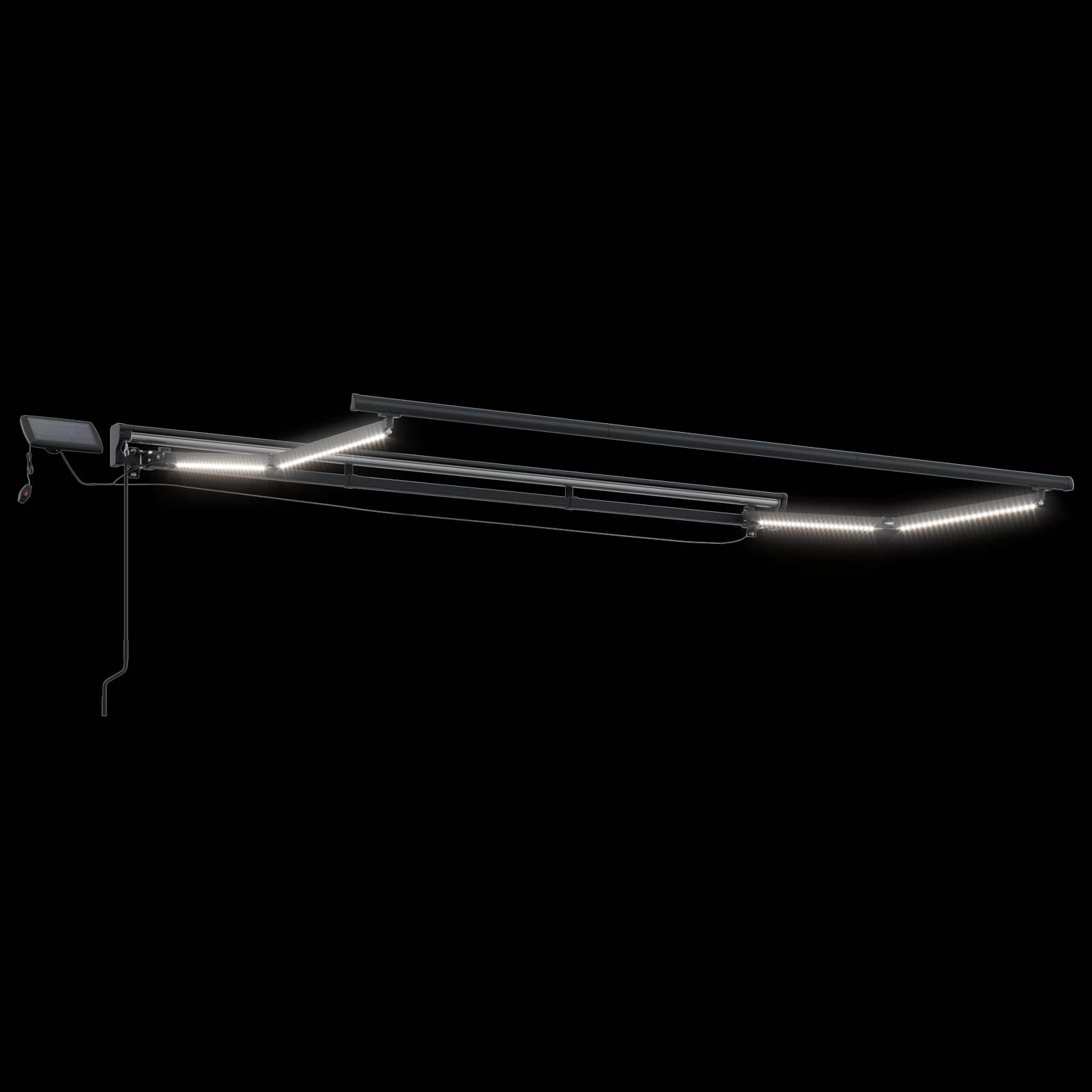 Handmatige Luifelhouder met LED's 2,5 x 2 m – afbeelding 6