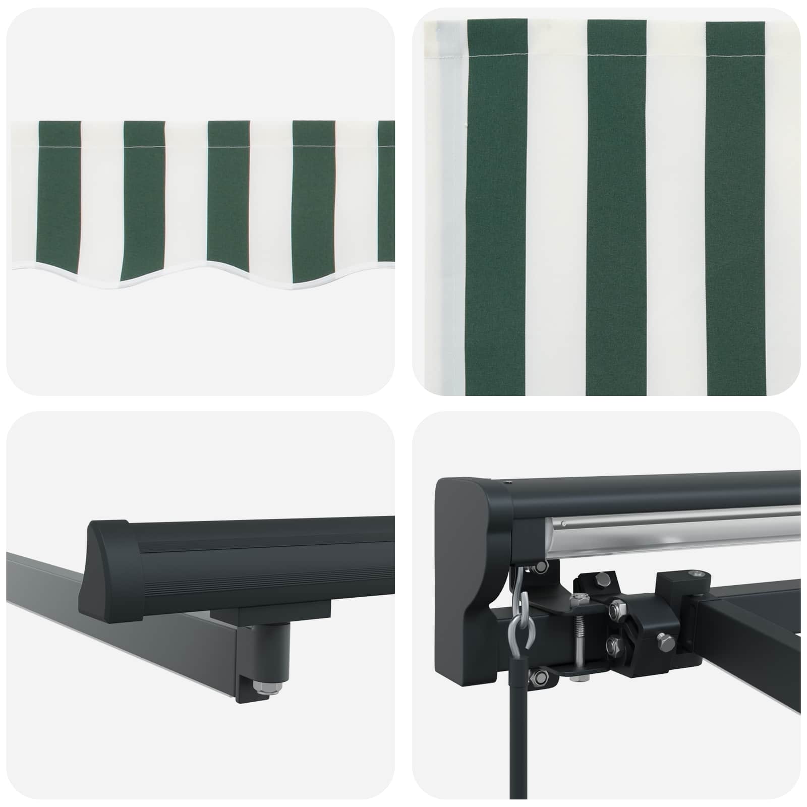 Handmatige Luifelhouder met LED's 2,5 x 2 m – afbeelding 9
