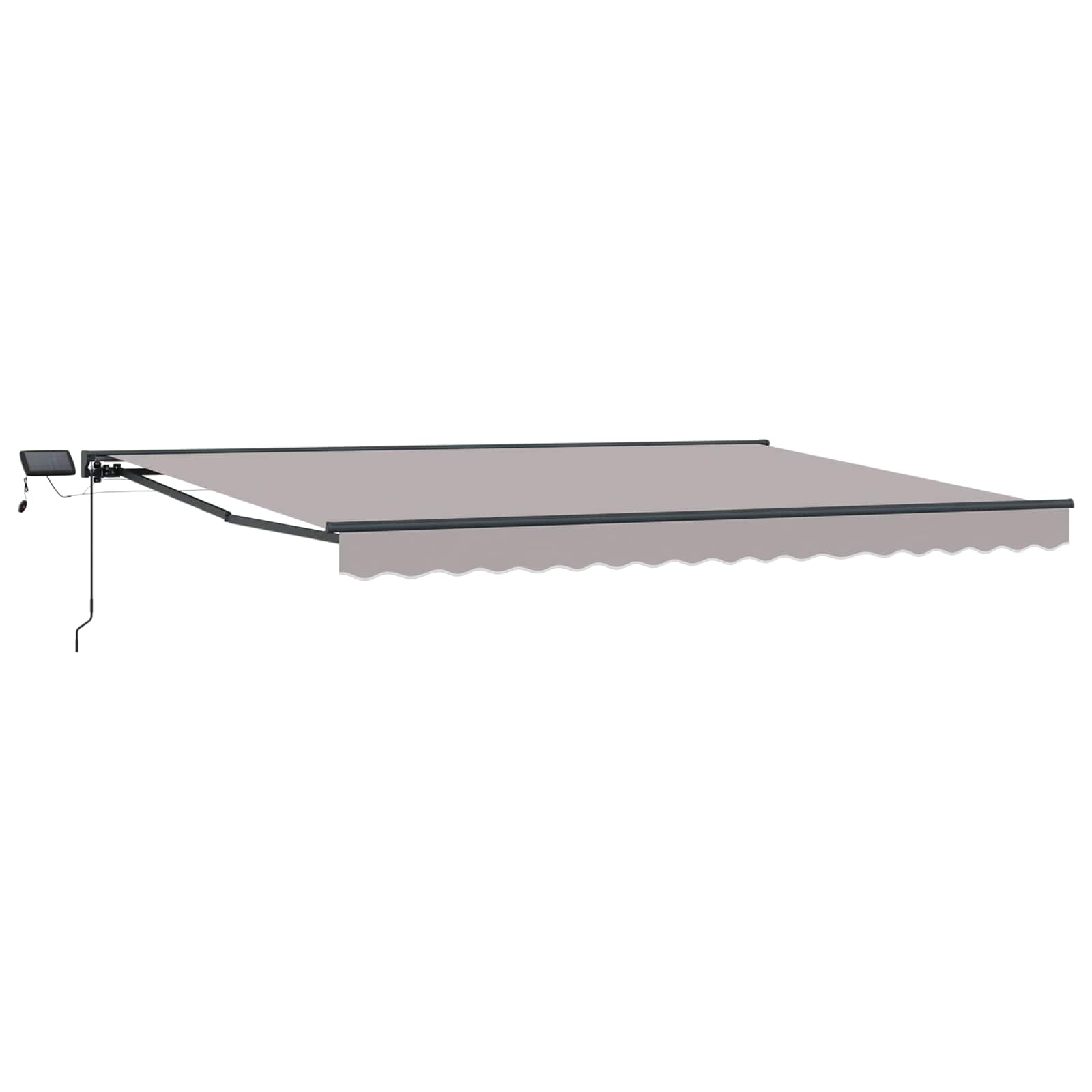 Handmatige Luifelhouder met LED's 5 × 3,5 m – afbeelding 2