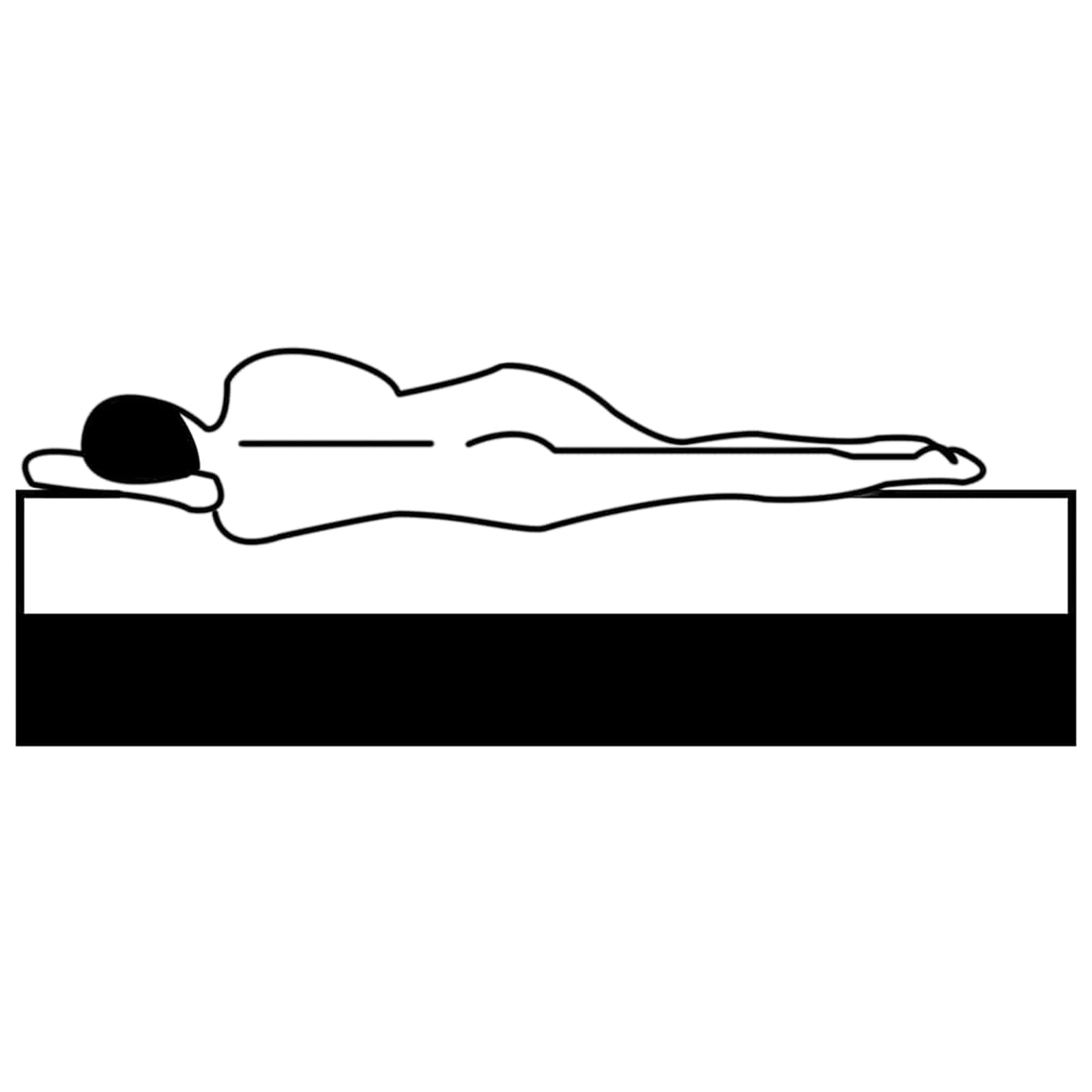 Daybed met matras met hoofdeinde Waxbruin en wit 90 x 200 cm – afbeelding 8