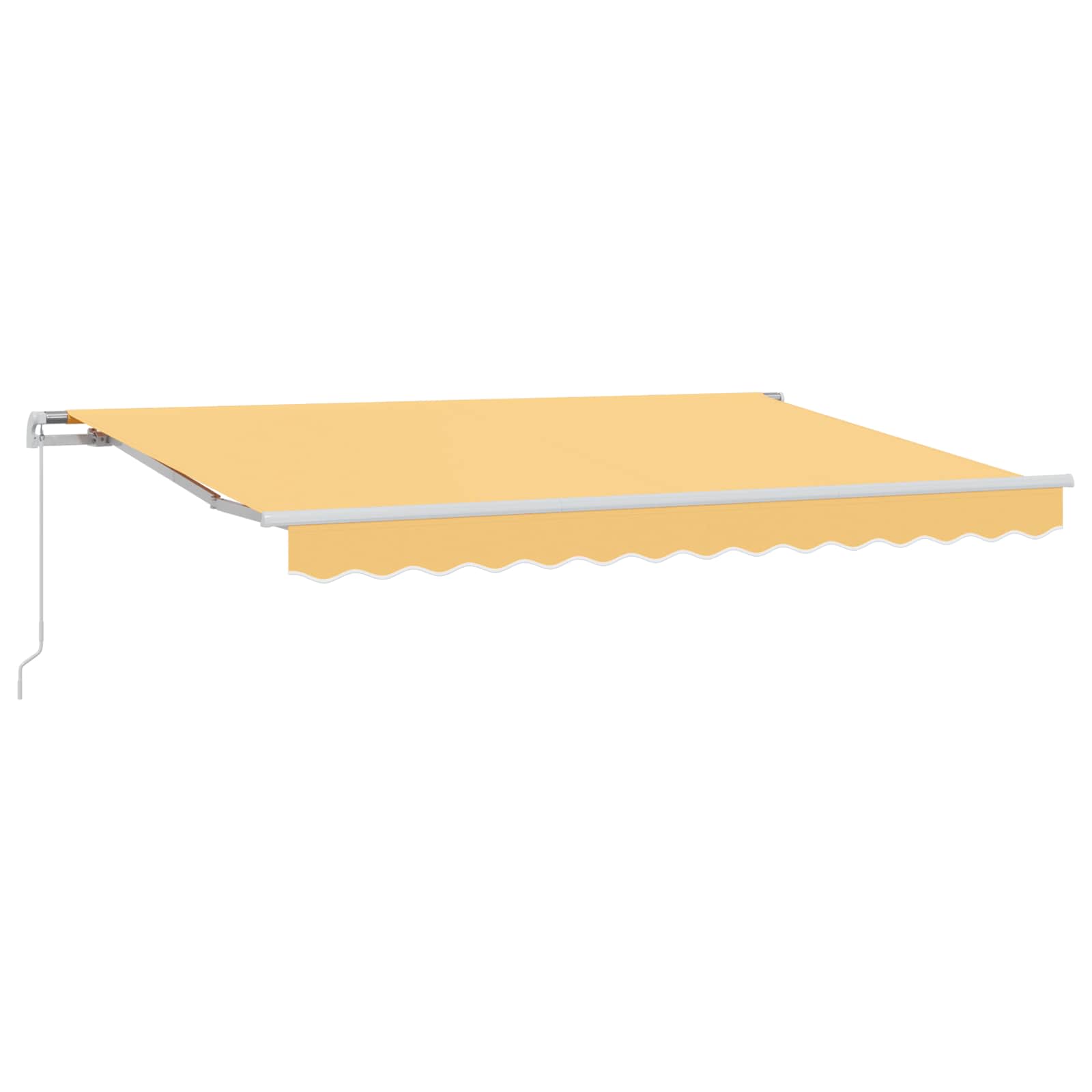 Inklapbaar Zonnescherm Zand 2,5 x 2 m Stof – afbeelding 2