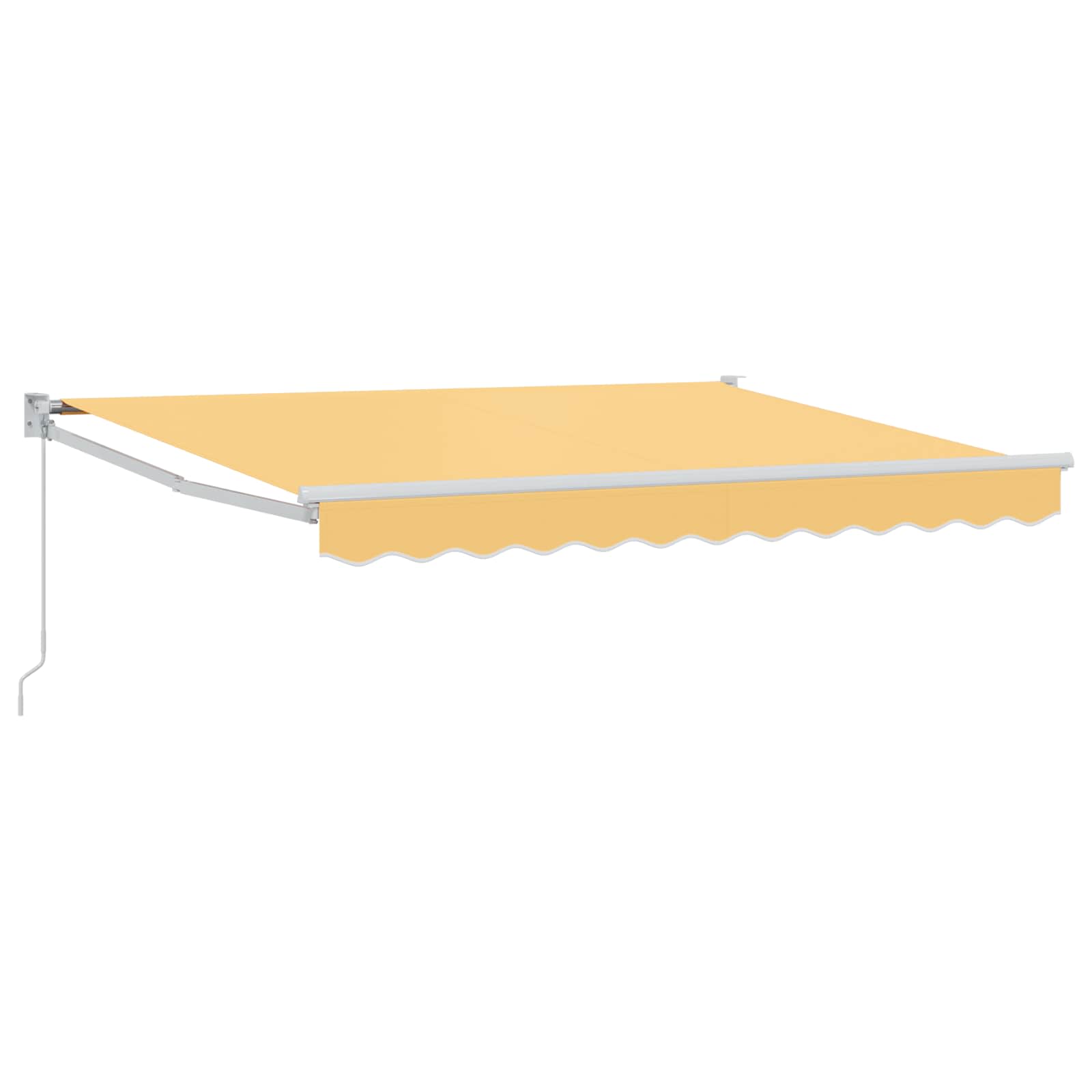 Uitschuifbare luifel Zand 3 x 2,5 m 100% Polyester en Aluminium – afbeelding 2