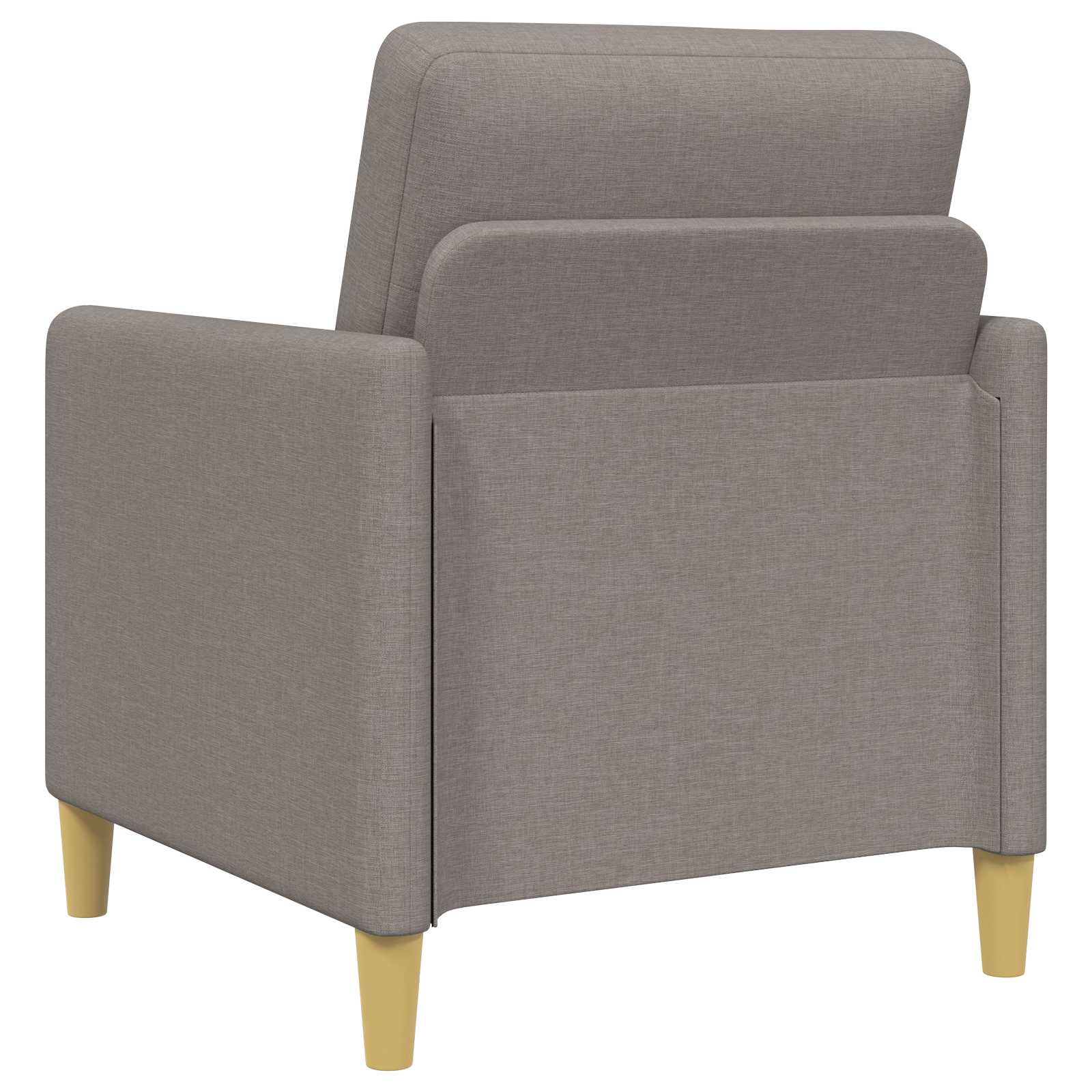 Bankenset met opbergruimte 2 pcs Taupe Polyester – afbeelding 5