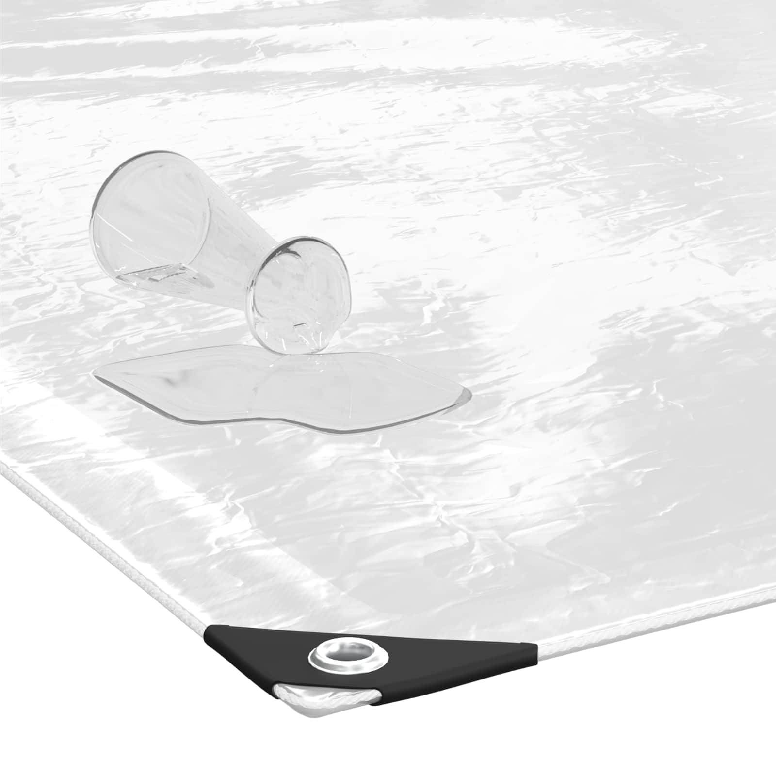 Plantenhoes Doorzichtig 5 × 3,5 m PVC – afbeelding 8