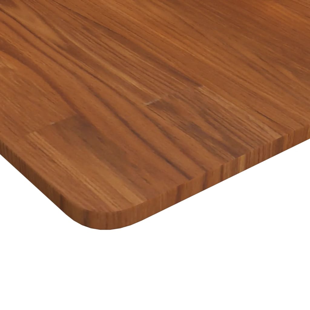 Tafelblad vierkant 70x70x1,5cm behandeld eiken donkerbruin – afbeelding 3