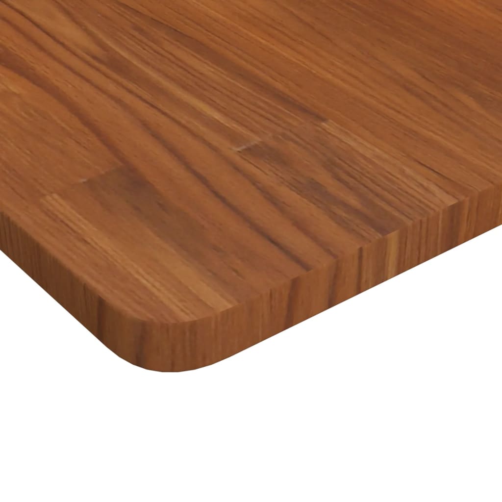 Tafelblad vierkant 60x60x2,5cm behandeld eiken donkerbruin – afbeelding 3