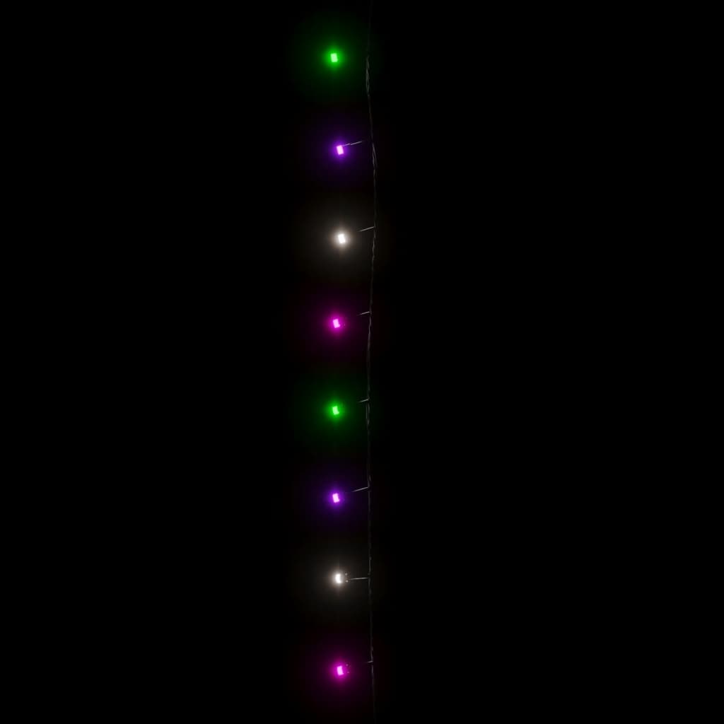 Lichtslinger met 300 LED's 30 m PVC meerkleurig pastel – afbeelding 4