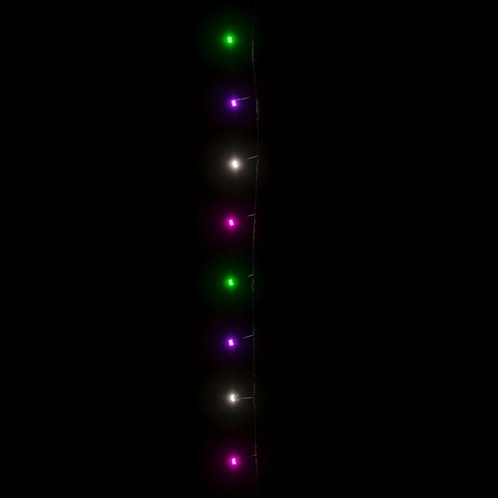 Lichtslinger met 2000 LED's pastel meerkleurig 200 m PVC – afbeelding 4