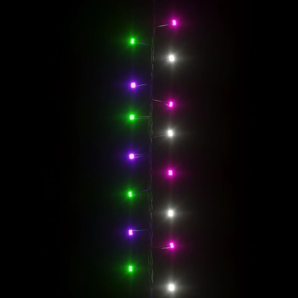 Lichtslinger compact met 2000 LED's pastel meerkleurig 45 m PVC – afbeelding 4
