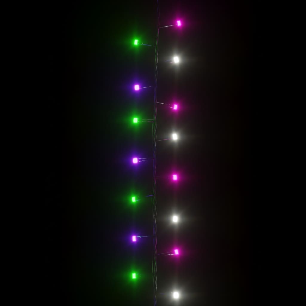 Lichtslinger compact met 3000 LED's pastel meerkleurig 65 m PVC – afbeelding 4