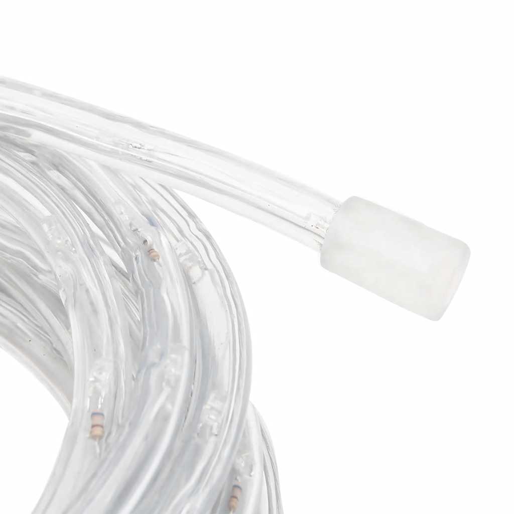 Lichtslinger met 240 LED's koudwit 10 m PVC – afbeelding 7