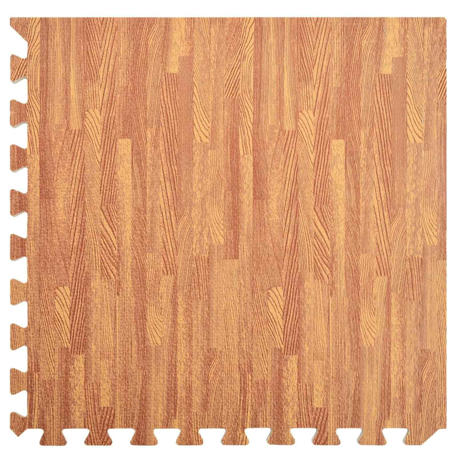 Zwembad Grondmat 6 pcs Bruin 4,32 ㎡ EVA Schuim – afbeelding 4