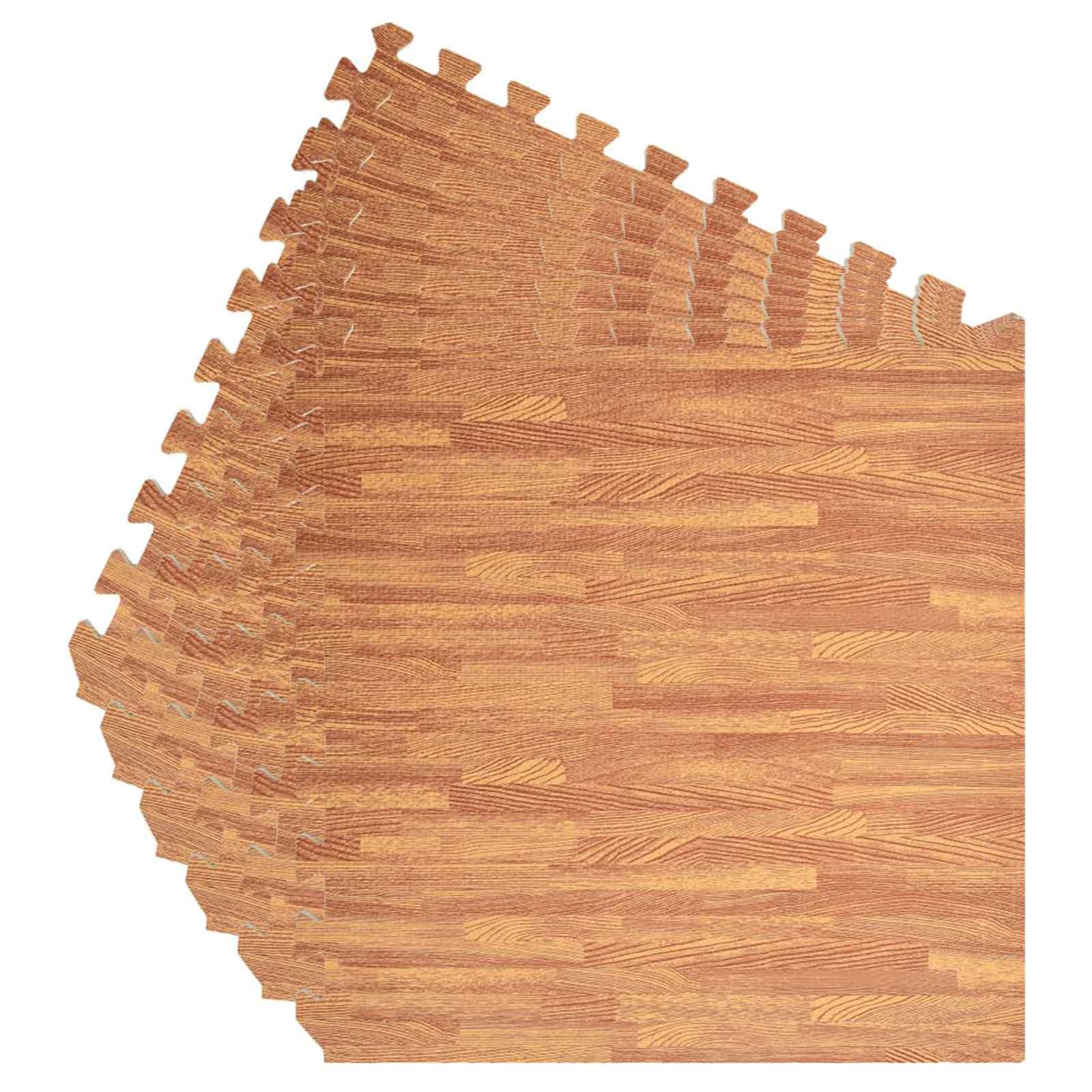 Zwembad Grondmat 6 pcs Bruin 4,32 ㎡ EVA Schuim – afbeelding 5