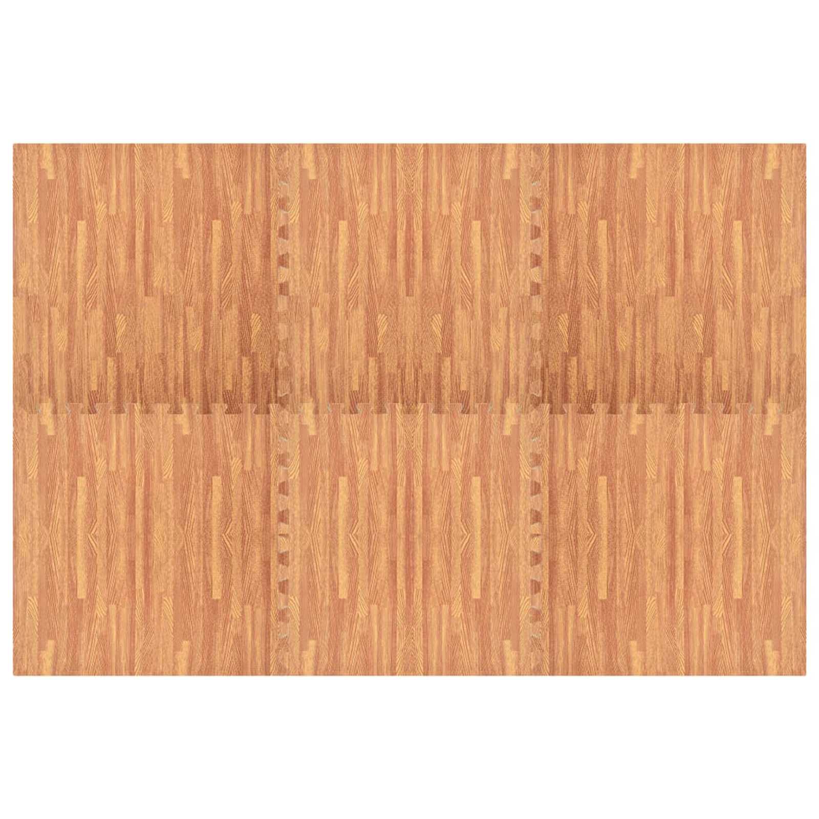 Zwembad Grondmat 6 pcs Bruin 4,32 ㎡ EVA Schuim – afbeelding 6