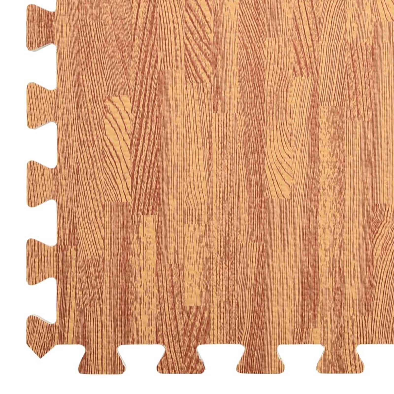 Zwembad Grondmat 6 pcs Bruin 4,32 ㎡ EVA Schuim – afbeelding 7