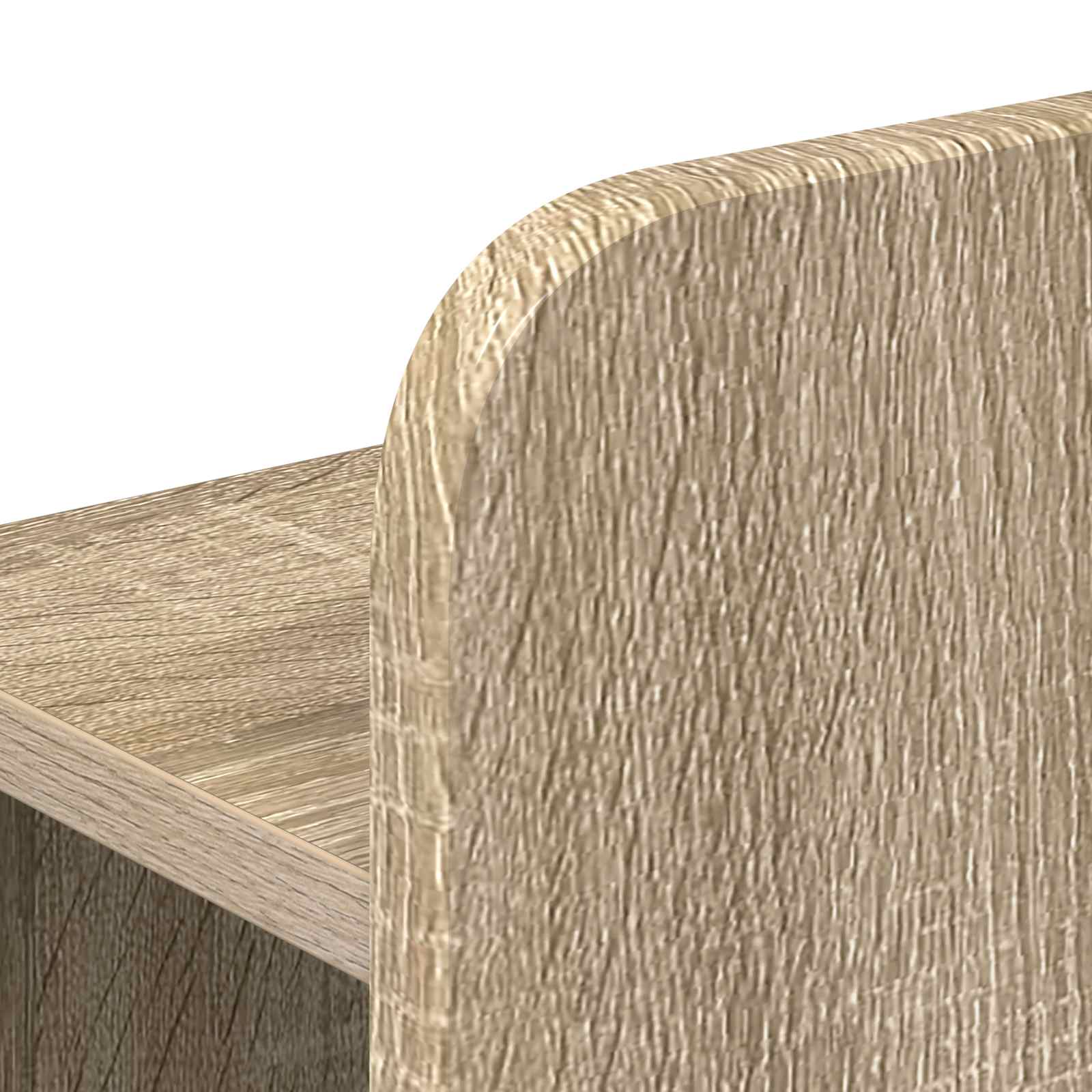 Bedframe met opslag Sonoma Eiken 140 x 200 cm Bewerkt hout – afbeelding 7