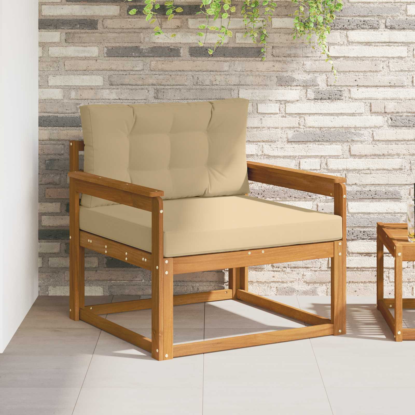Buiten Midden Sofa Naturel – afbeelding 1