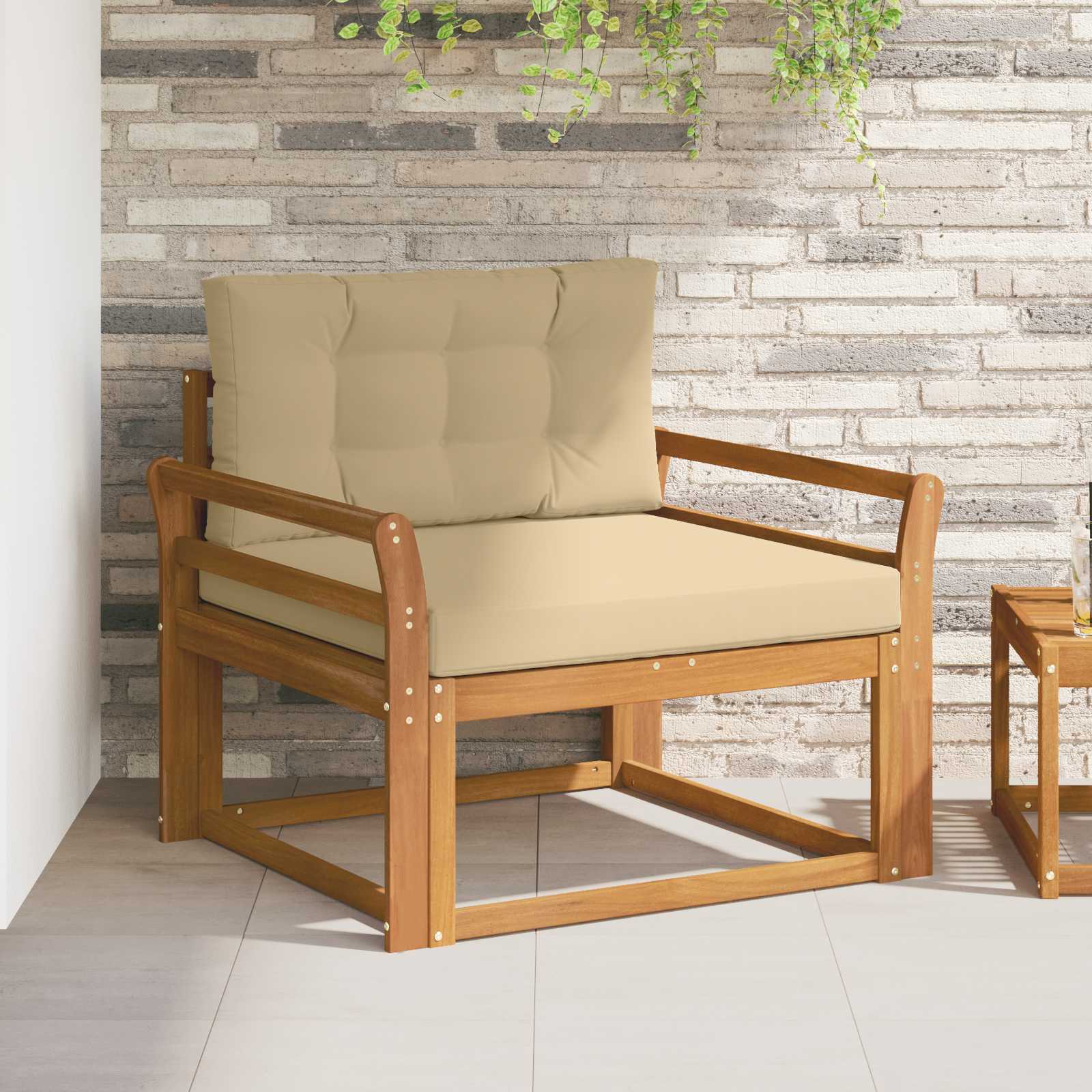 Buiten Midden Sofa Naturel