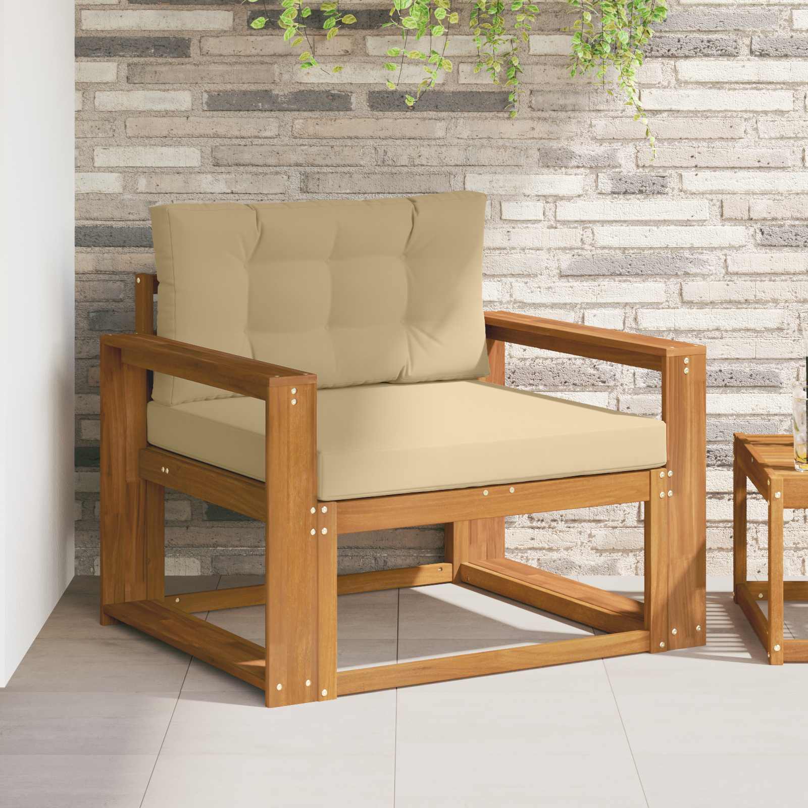 Buiten Midden Sofa Naturel