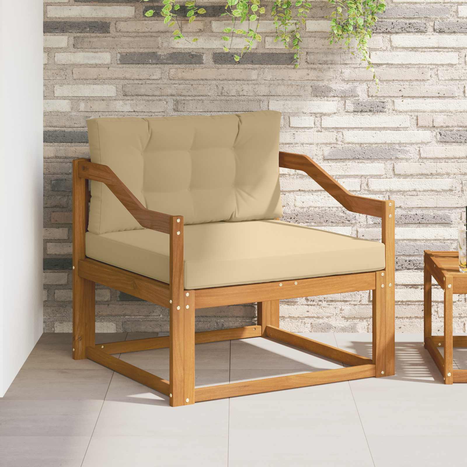 Buiten Midden Sofa Naturel – afbeelding 1
