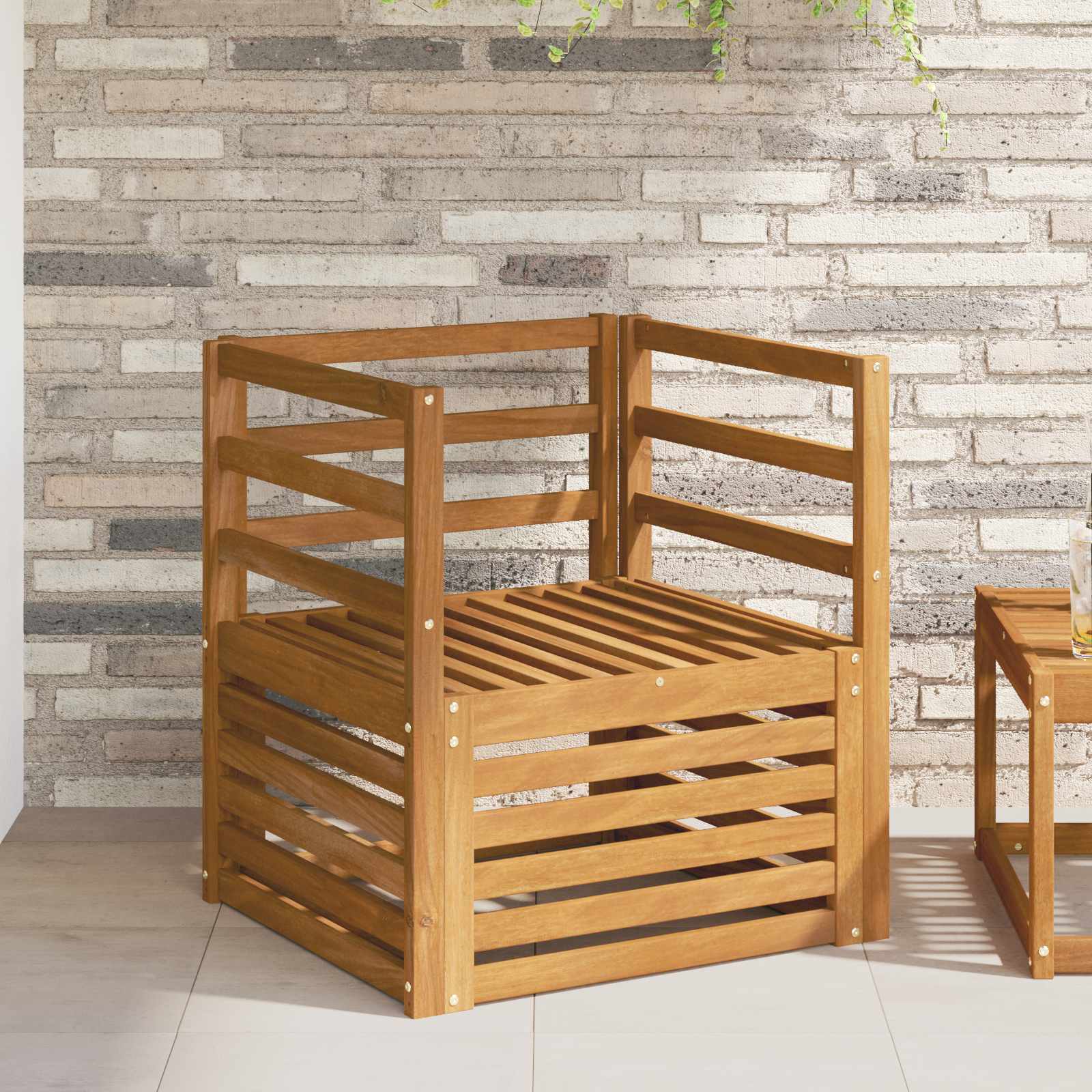 Tuinbank Massief Acaciahout Naturel