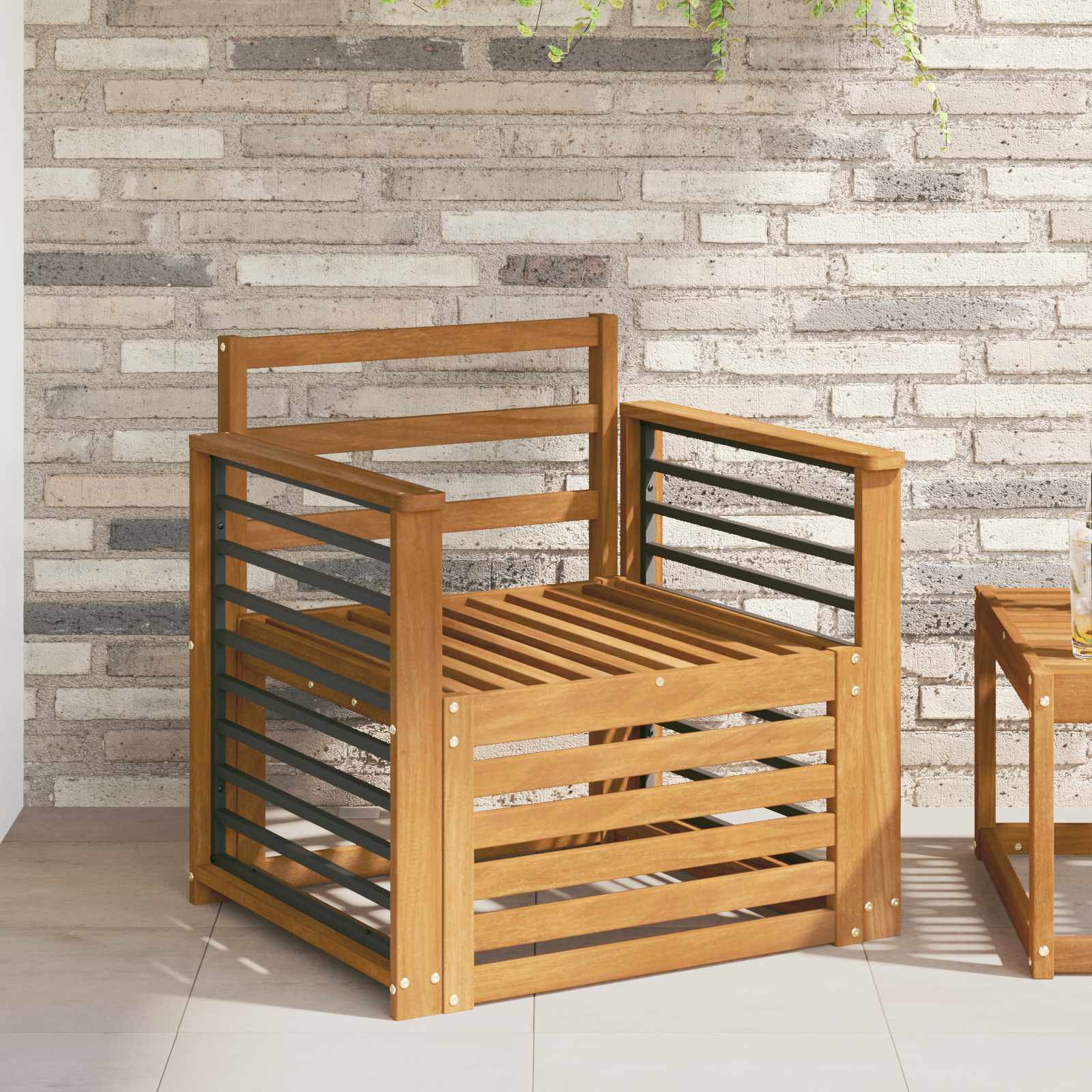 Tuinbank Massief Acaciahout Naturel