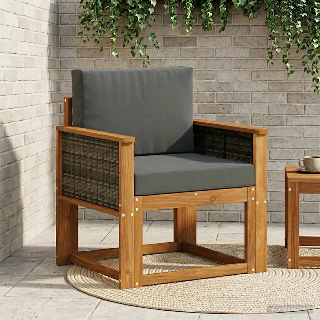 Buiten Midden Sofa Massief Acaciahout Naturel