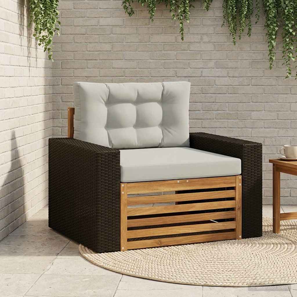 Buiten Midden Sofa Naturel – afbeelding 1