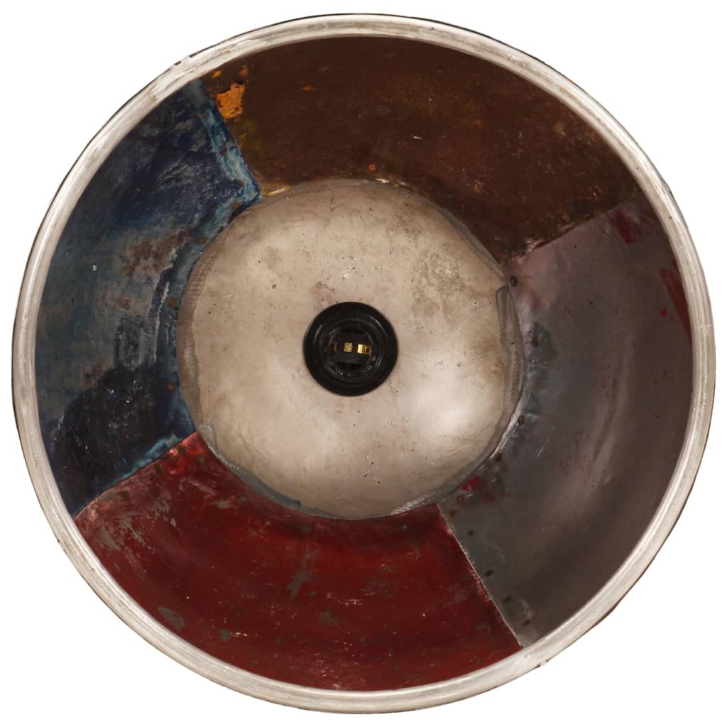 Hanglamp industrieel rond 25 W E27 40 cm meerkleurig – afbeelding 10