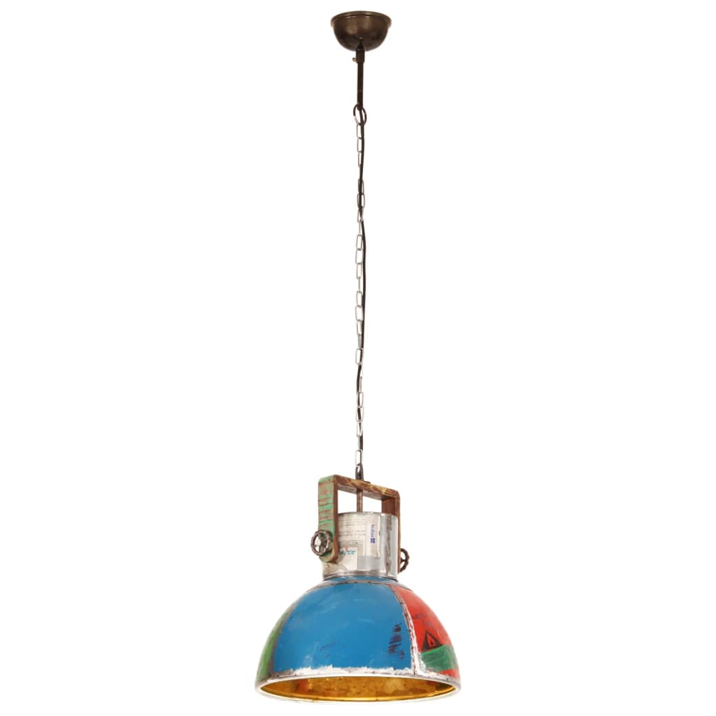 Hanglamp industrieel rond 25 W E27 40 cm meerkleurig – afbeelding 4