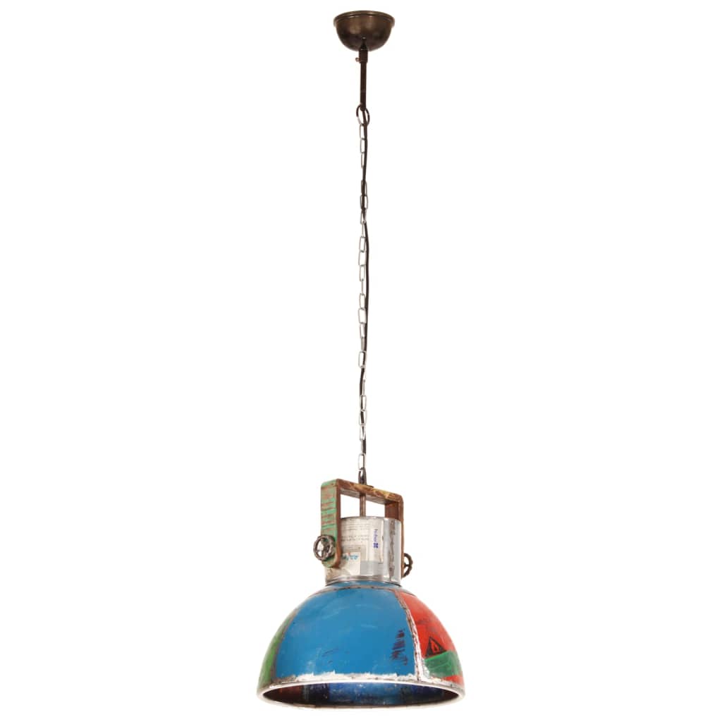 Hanglamp industrieel rond 25 W E27 40 cm meerkleurig – afbeelding 5