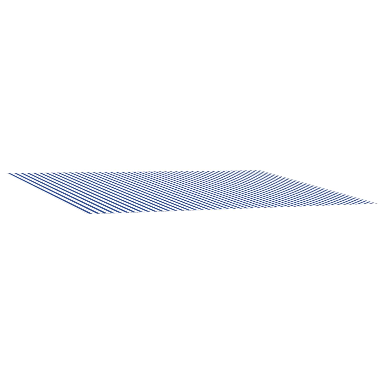 Vervangingsdoek voor zonnescherm Blauw en Wit 350 x 200 cm – afbeelding 2