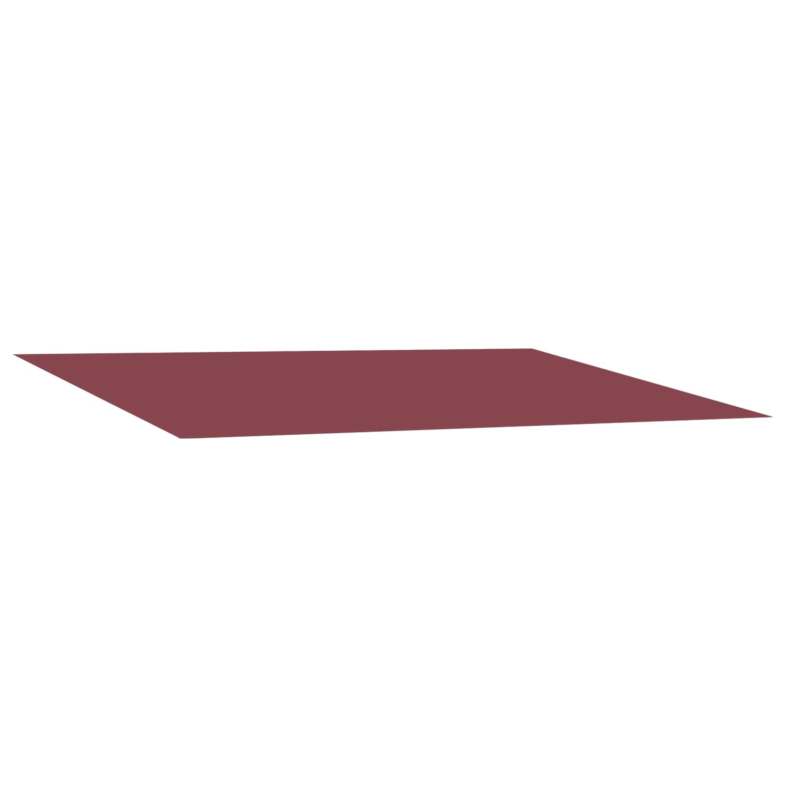 Vervangingsdoek voor zonnescherm Bordeaux Rood 400 x 200 cm – afbeelding 2
