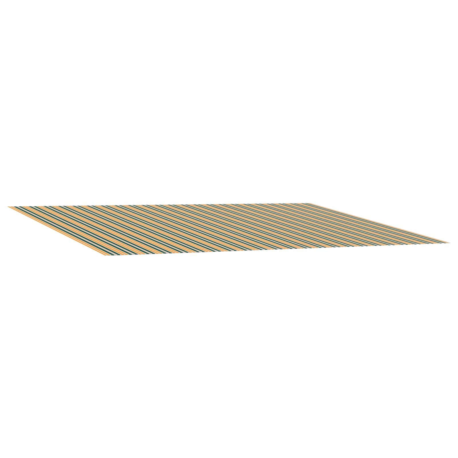 Vervangingsdoek voor zonnescherm Groen en Geel 600 × 350 cm – afbeelding 2